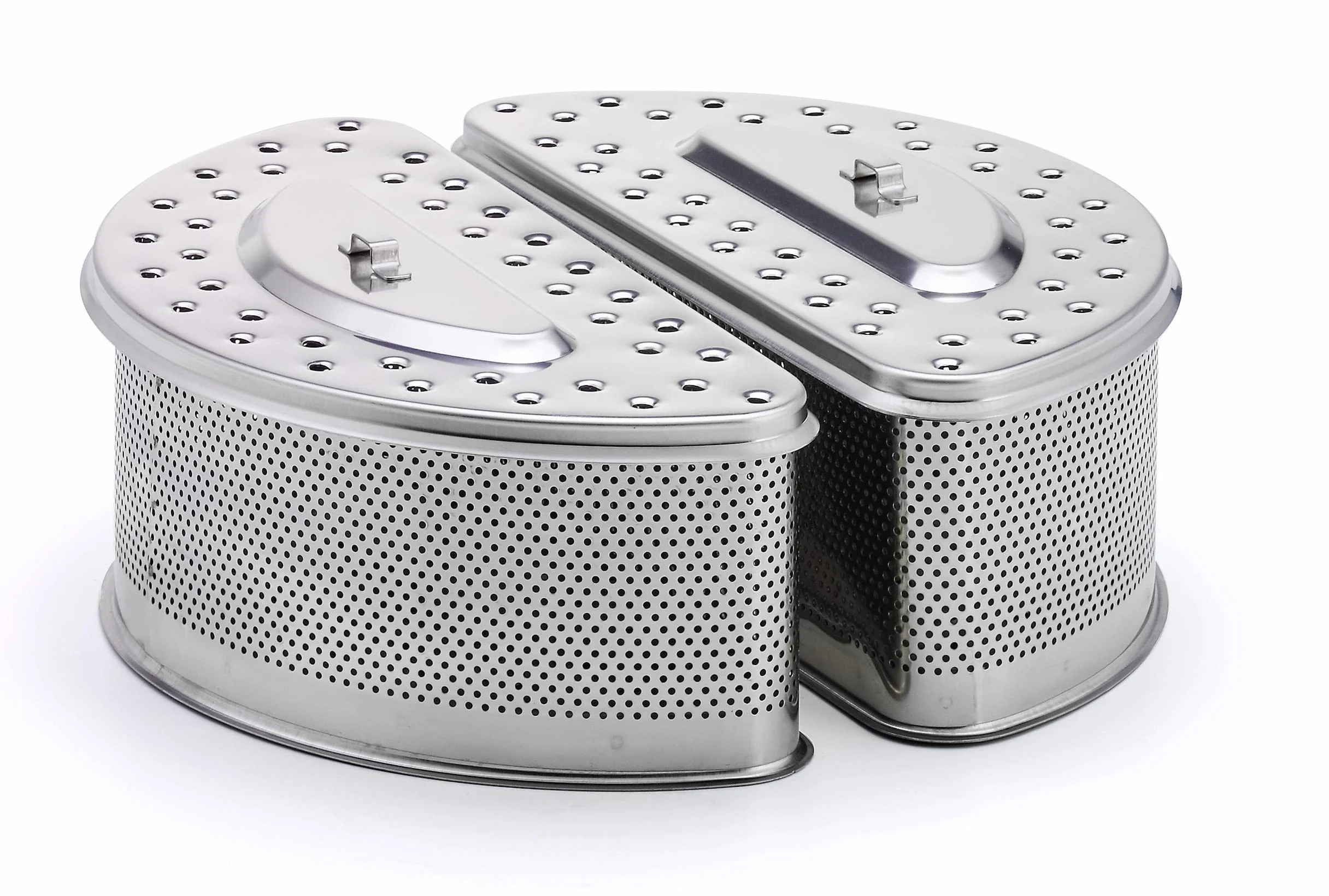 LotusGrill ® Réservoir à Charbon de Rechange XXL en Acier Inoxydable - Spécialement Conçu pour le Barbecue au Charbon de Bois/Barbecue de Table à Faible Fumée