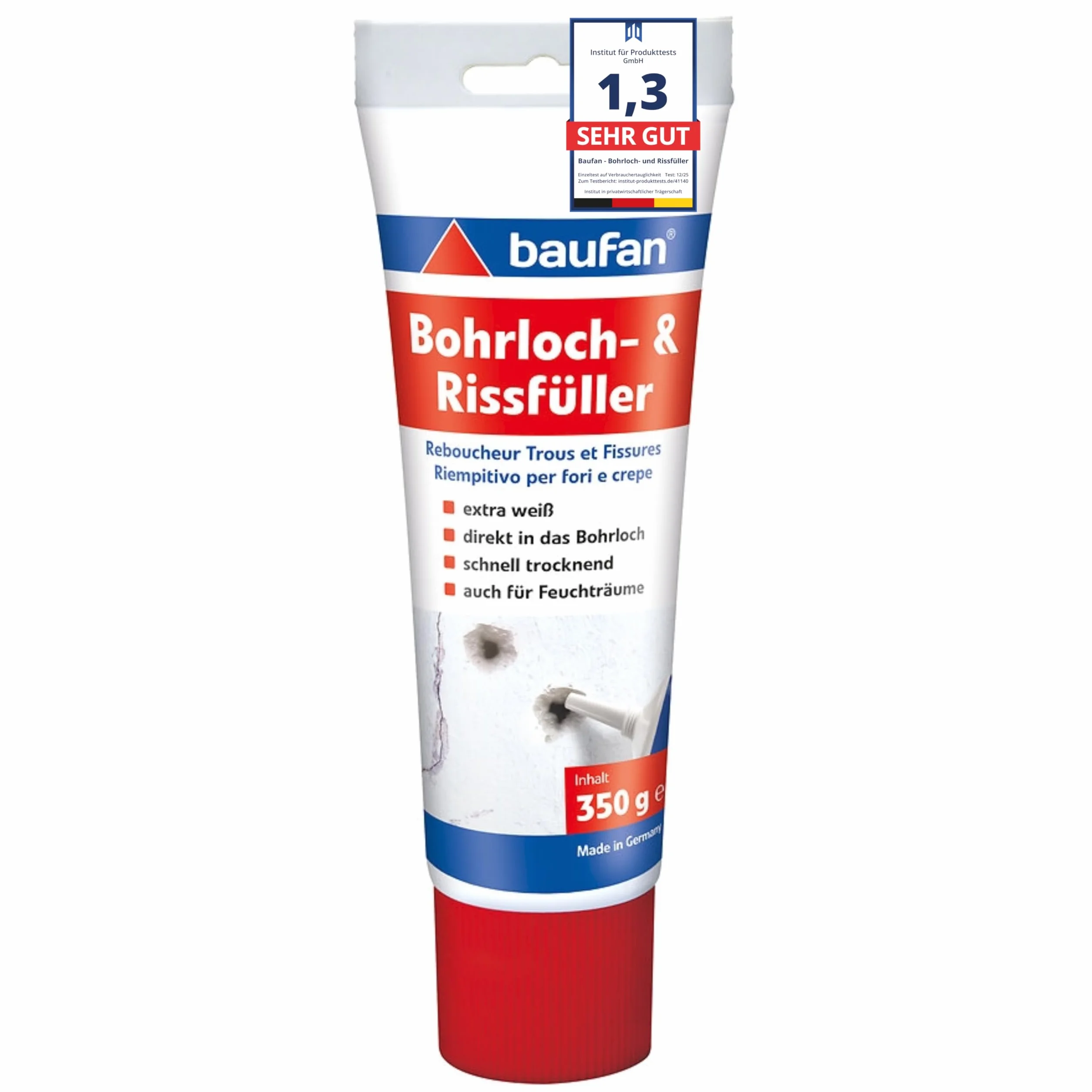 Baufan Bohrloch-und Rissfüller Reboucheur Trous et Fissures, Blanc