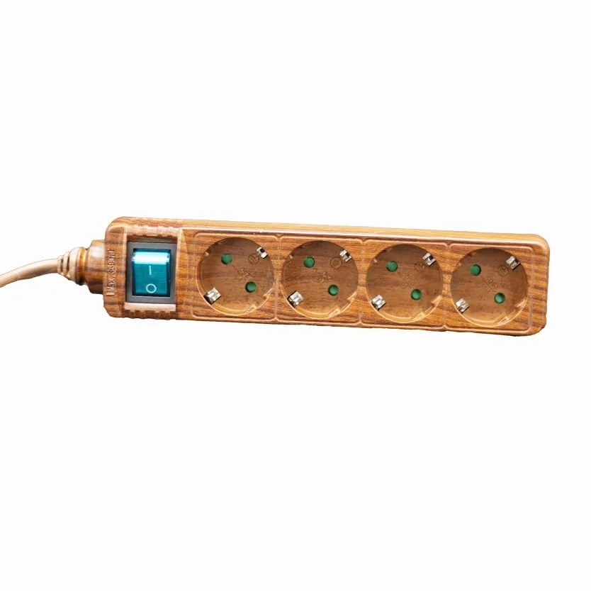 Base en Bois 4T 1,5 m avec câble pour Outils électriques