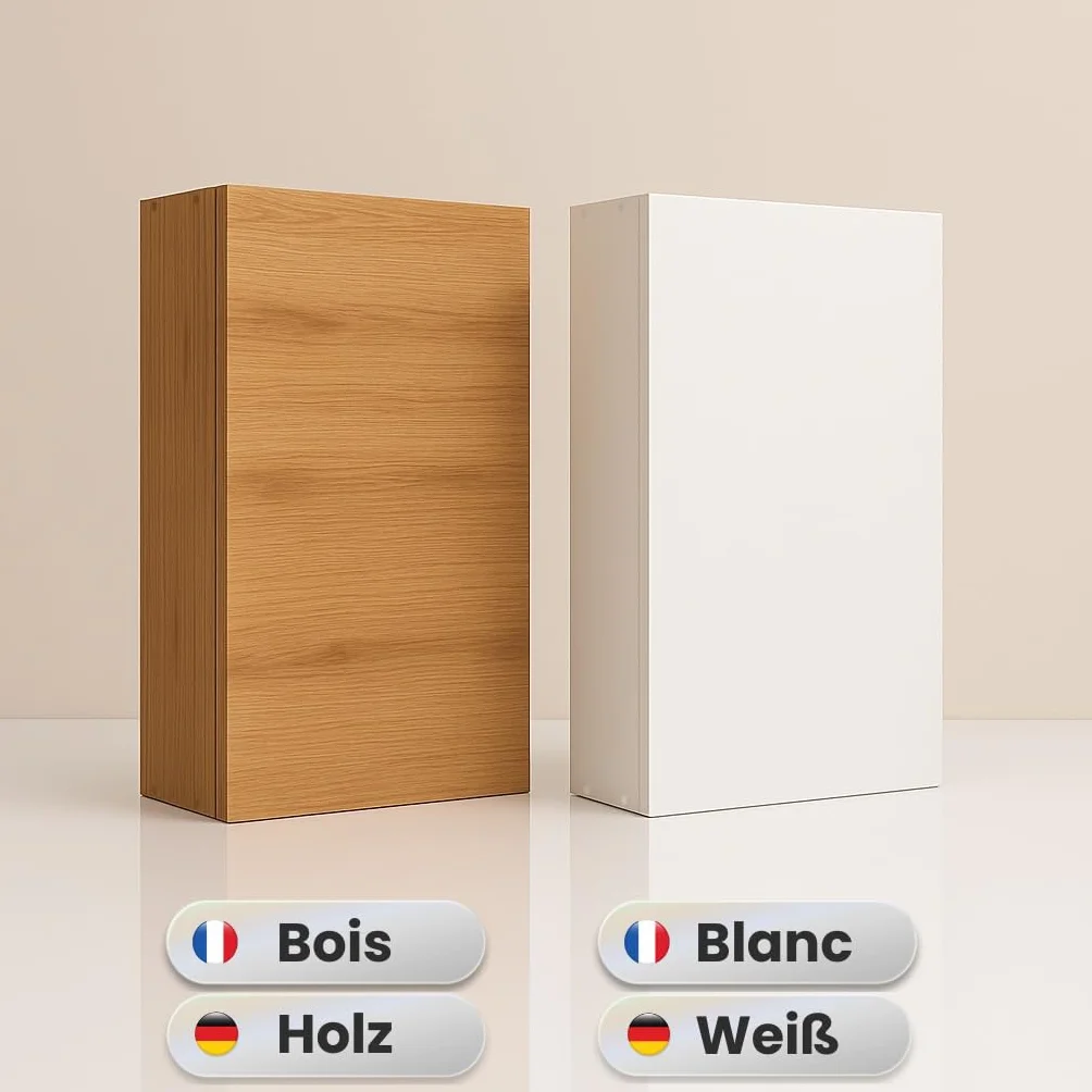 Cache Tableau électrique Coffret d'habillage Bois Petit