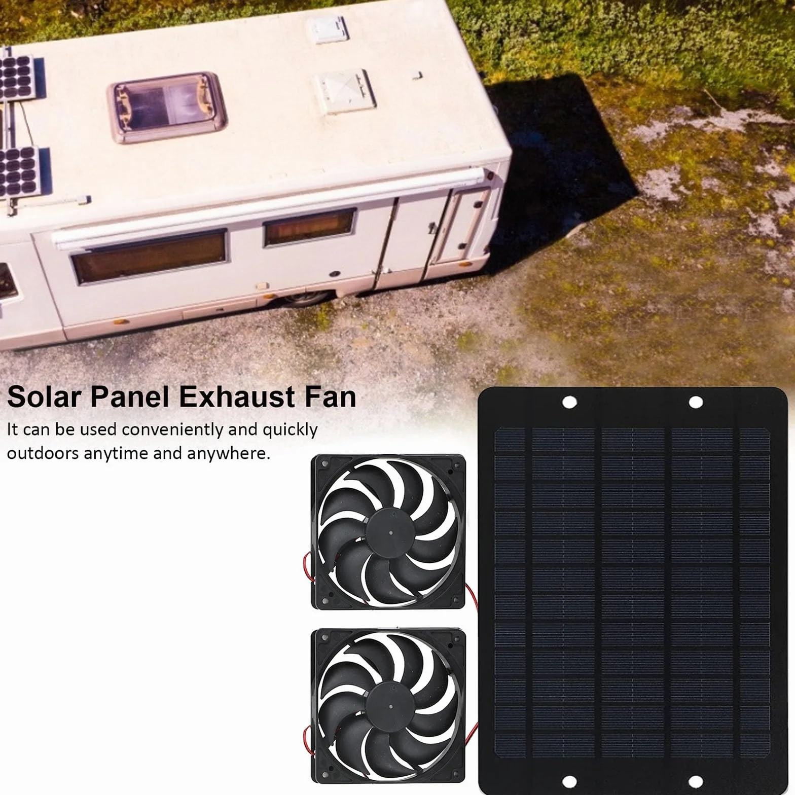 SPORTARC Ventilateur d'extraction de panneau étanche extérieur