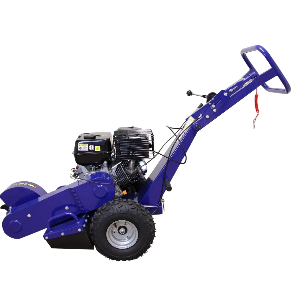 Rogneuse de Souche Déchiqueteuse Racines Moteur 15 CV 4 Temps 9 Lames Tungstène Coupe 22,5 Sous Sol / 51.5 cm Dessus Sol [PPE + Kit Entretien GRATUITS] Jardinage Aménagement Paysagiste T-Mech