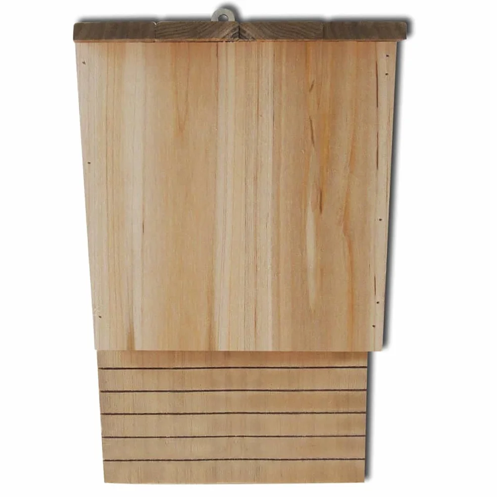 vidaXL Maison pour Chauve-Souris Bois Cabanes de Chauve-Souris Cage Oiseau
