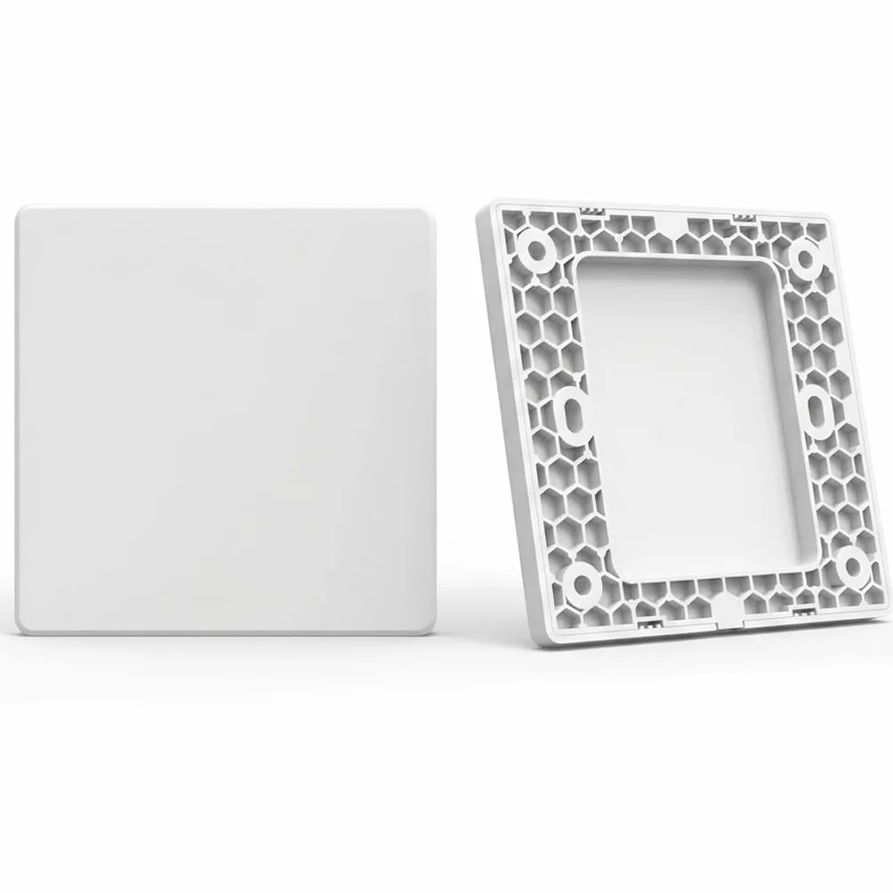 Lot De 2 Cache Prise Mural 86 Mm Plaques Vierges Avec Vis Cache Prise Électrique Interrupteur Mural Pour Trous Boîtiers Prises Plates Inutilisées