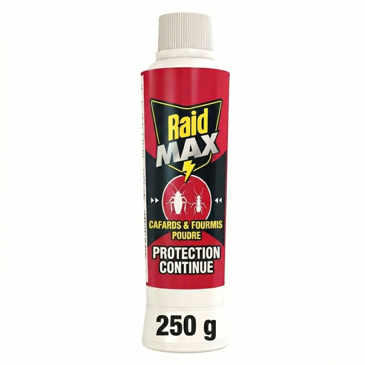 Raid Max Poudre Anti-Cafards et Anti-Fourmis Protection Continue 12 Semaines