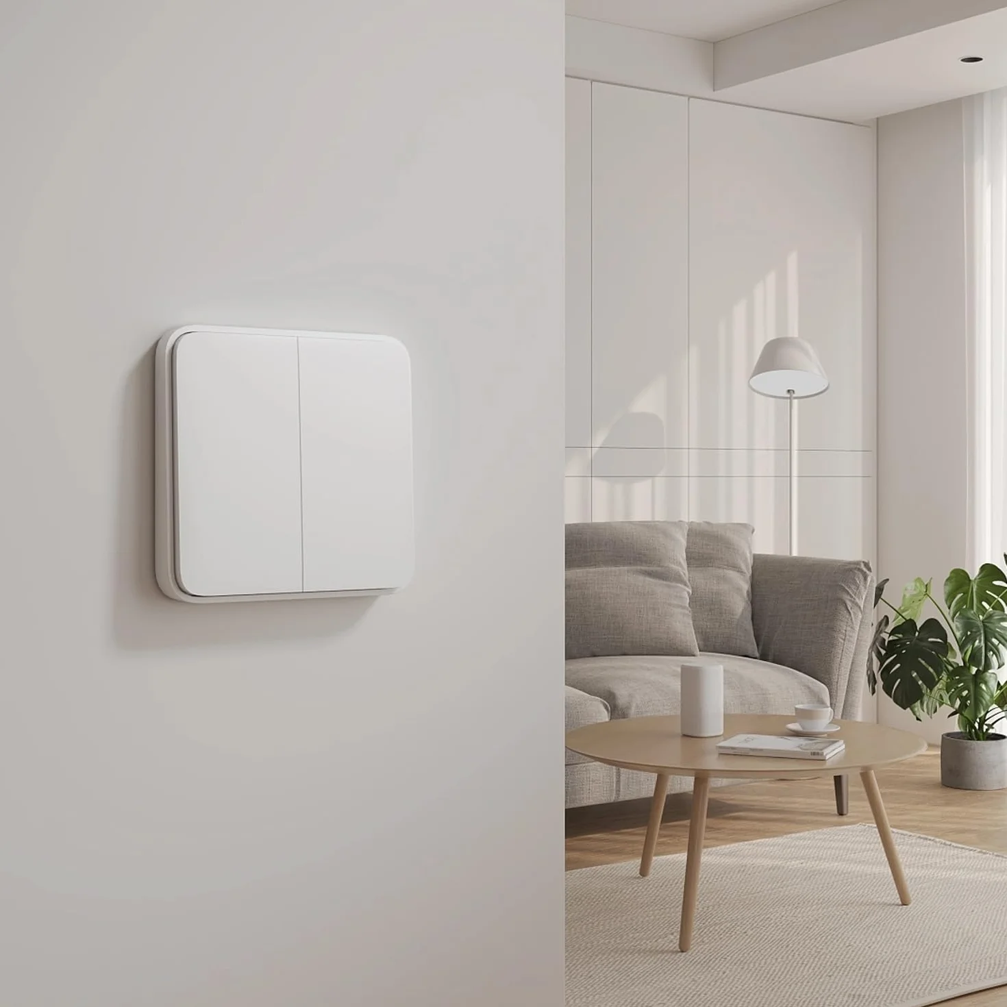 Entretoise Prise Électrique 10mm, Rallonge Boîtier Prise Unique 1 Poste, Kit Extension Durable Interrupteur Lumière Blanc