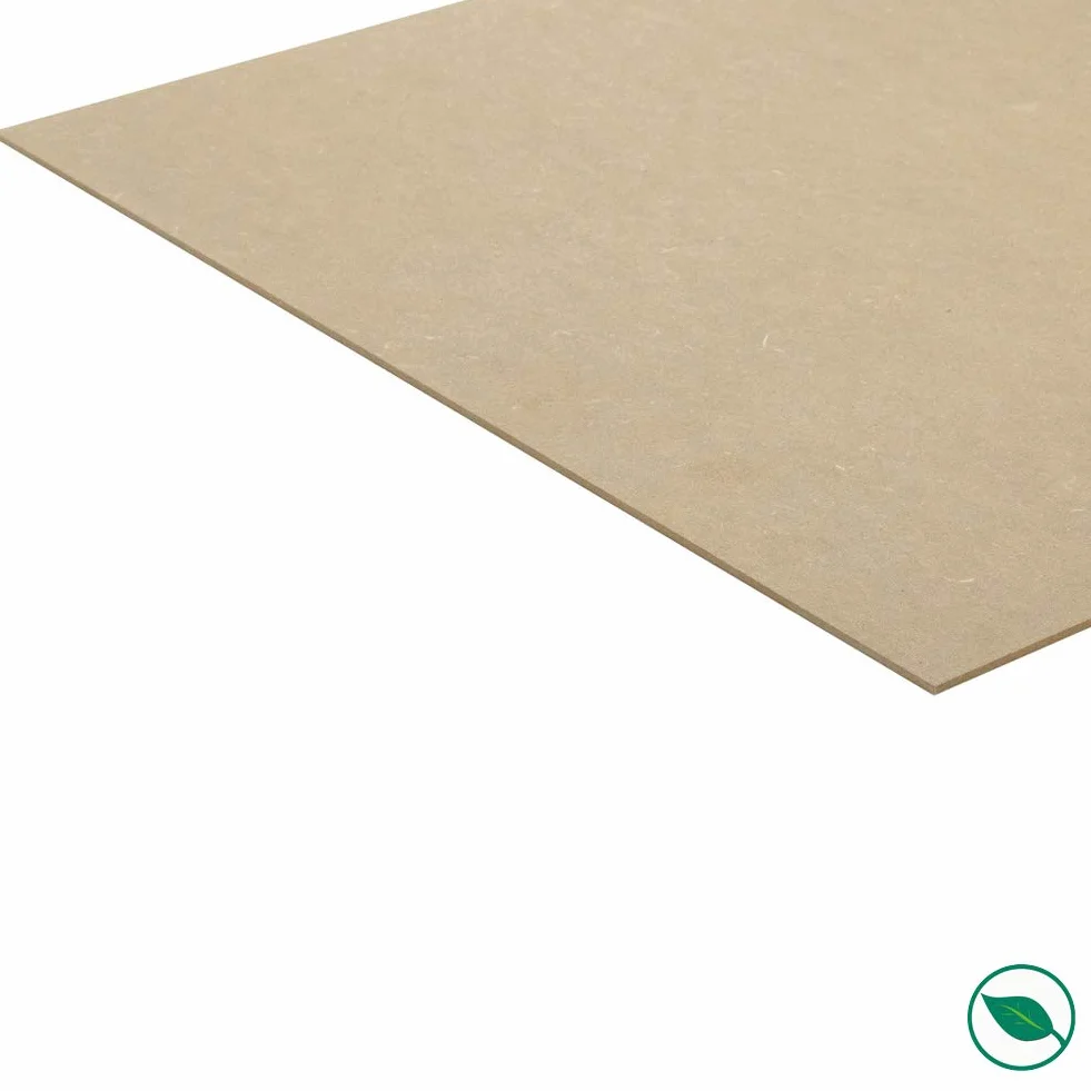 Panneau HDF 1200 x 400 x 3 mm FSC mixte 70% 1 face lisse