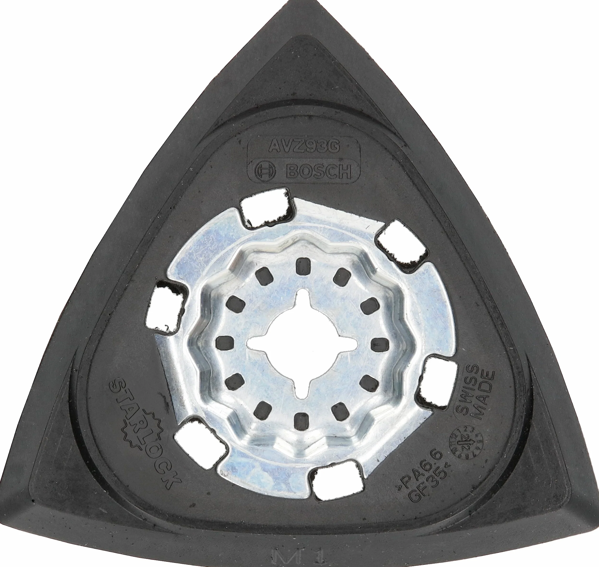Bosch Plateau Abrasif Delta AVZ93G pour Outils Multifonctionnels PMF