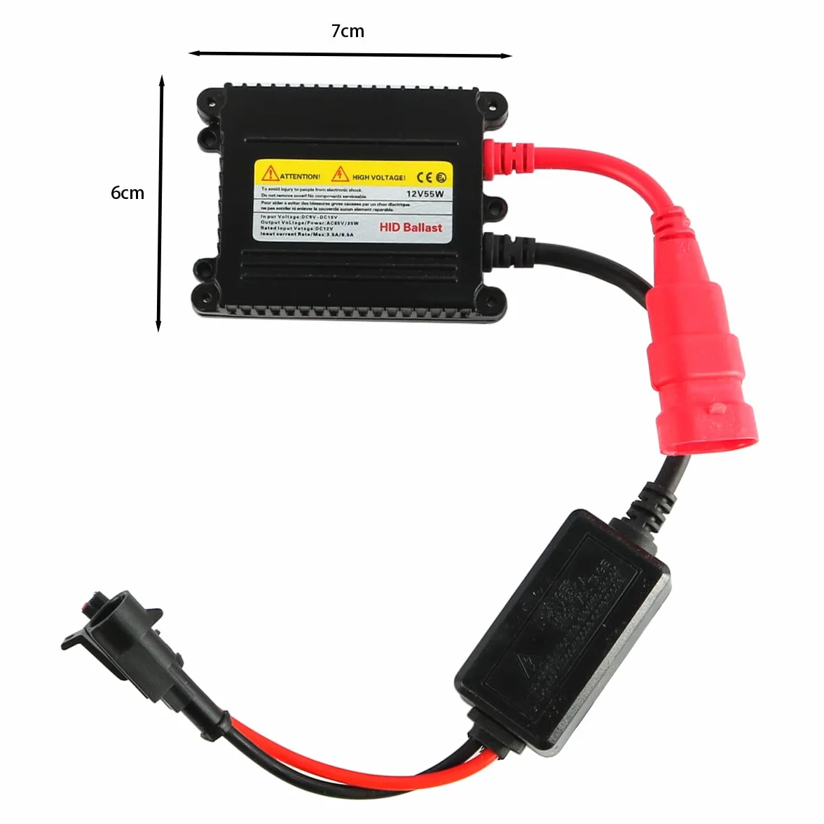 Ballasts 12V 55W pour phares automobiles H1 H3 H4 H7 H8 H9 H10 H11 H13 9004 9005 9006 9007 5202 880