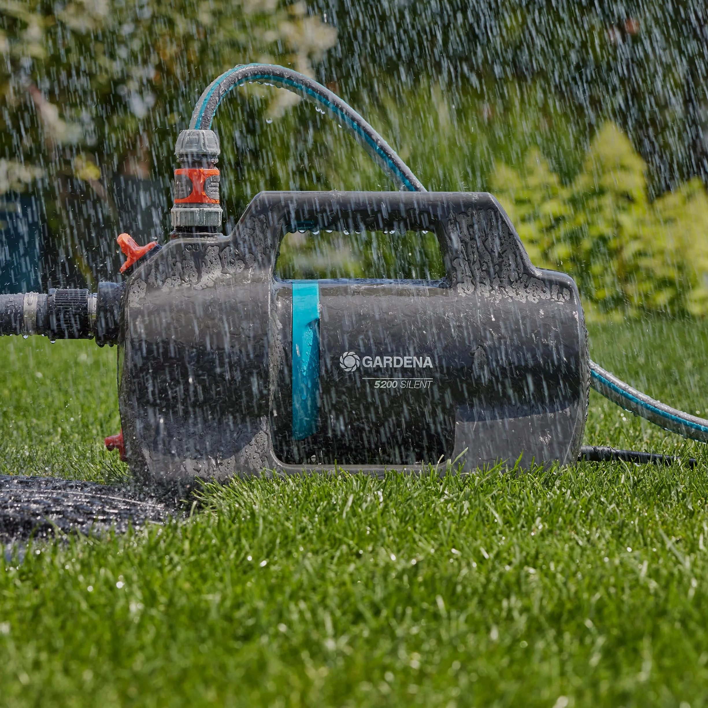 GARDENA Pompe de jardin 5200 Silent débit 26% consommation énergie silencieux