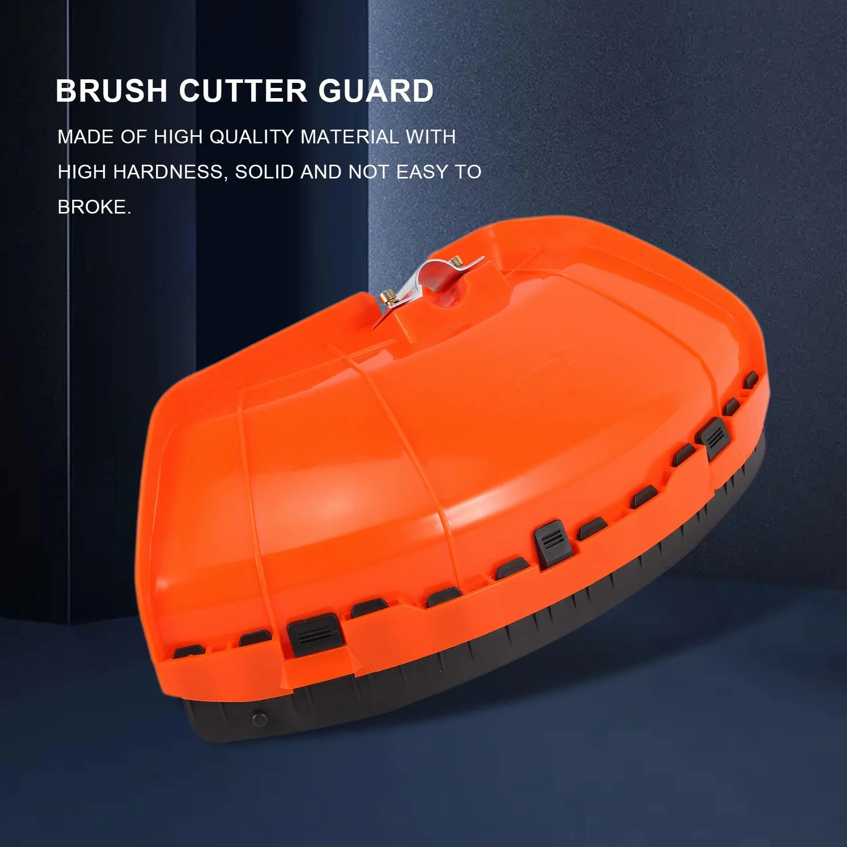 Bouclier de coupe universel, protection efficace et robuste des lames d'herbe, pour divers outils de jardin et l'entretien de la pelouse, design léger pour l'espace de rangement et le confort,