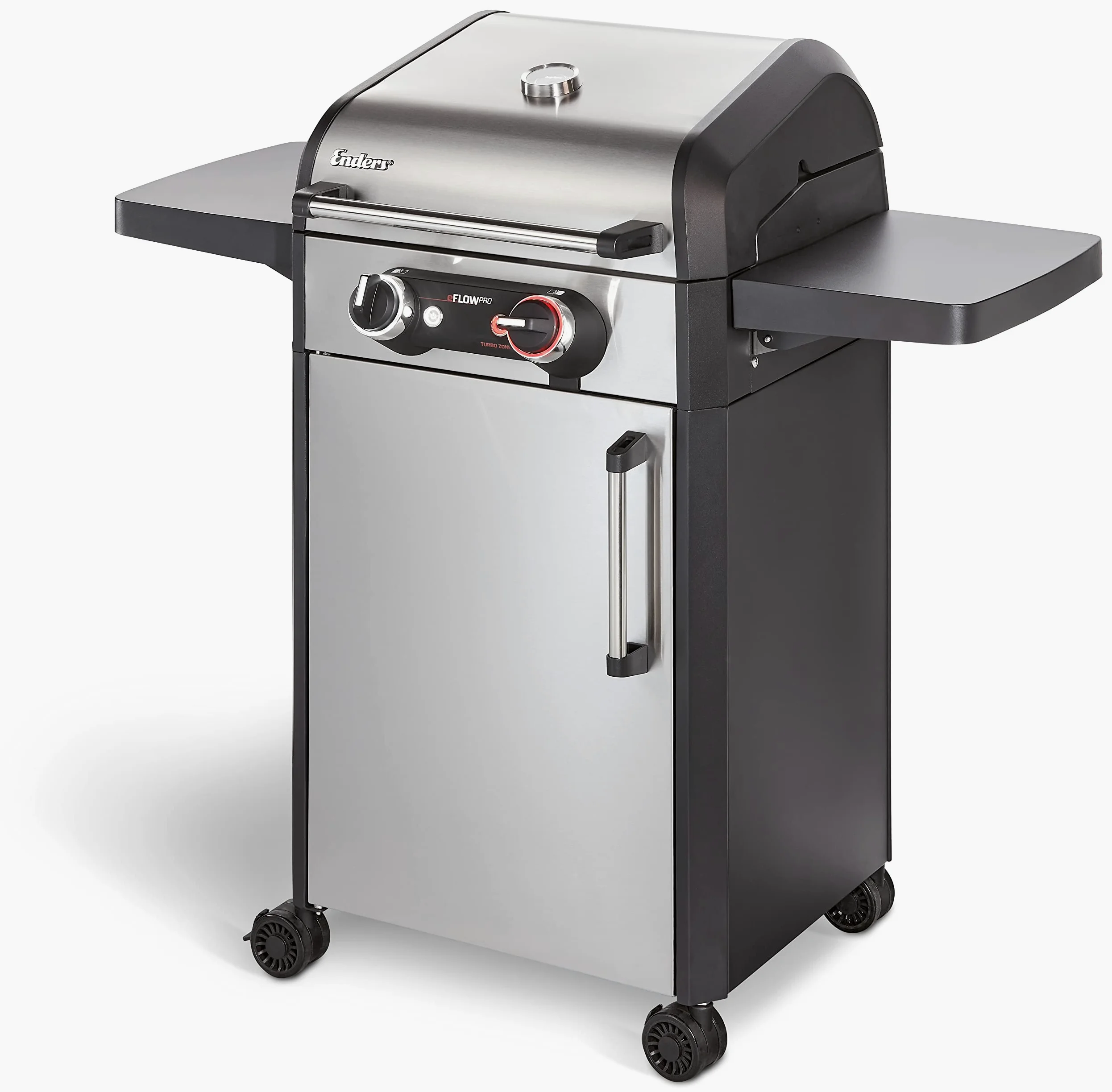 ENDERS - Barbecue Eflow Pro TURBO - Grill électrique - 3 foyers dont 1 Turbo Zone - Switch Grid - Jusqu'à 8 convives - 4,5 kW