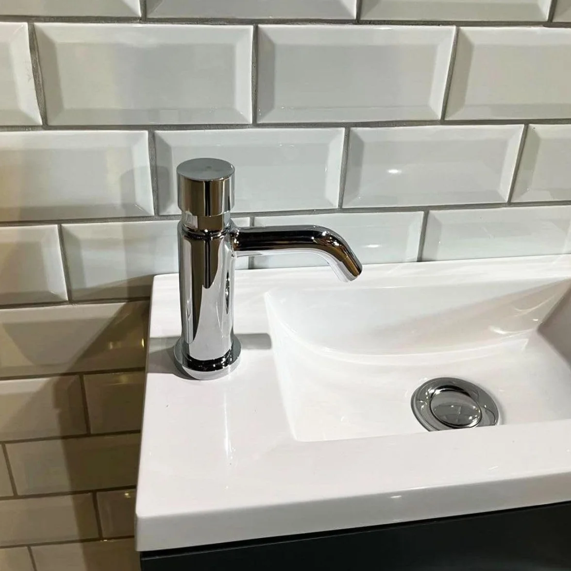 Essebagno Cilindro robinet lave-mains chrome eau froide