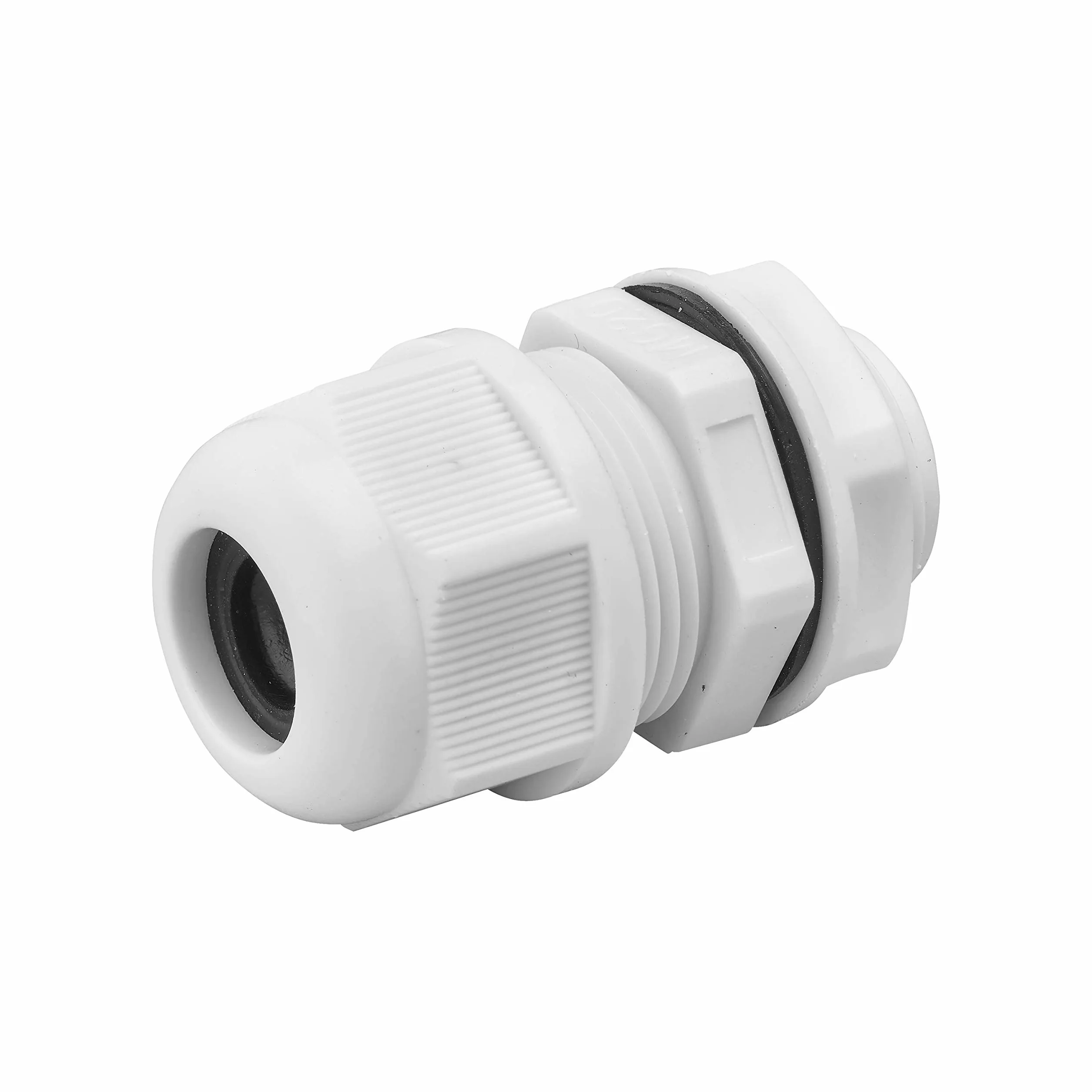 DEBFLEX Connecteur électrique Coffret Passe câble Raccord Rondelle caoutchouc 3 Presses étoupes D20 gris