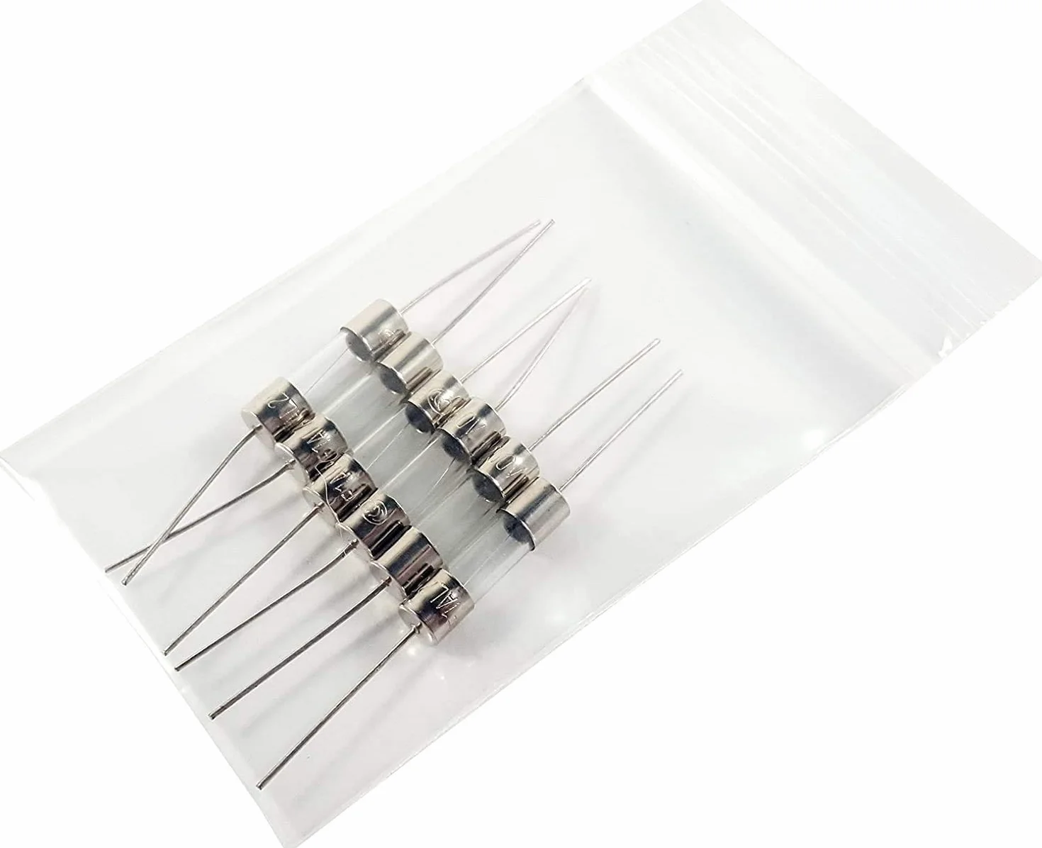 Fusible à souder 5x20mm 250V Rapide 2A 5 Pièces