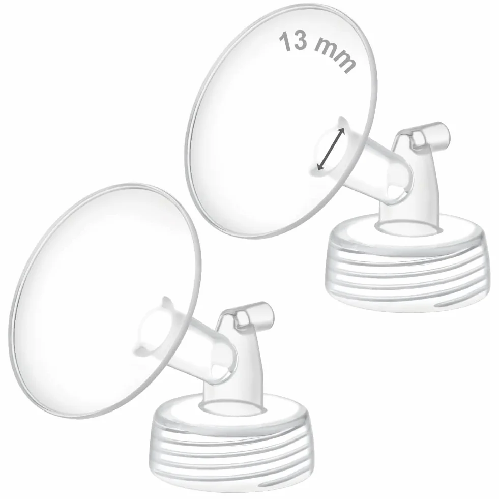 Maymom pièce de tire-lait à col large 13 mm compatible S1 S2 flasque large ouverture