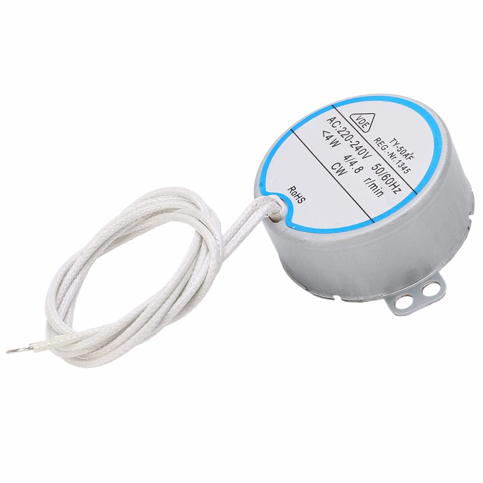 Moteur Synchrone CW AC220-240V 2.5r 50AF Flexible Non Directionnel pour Appareils Ménagers