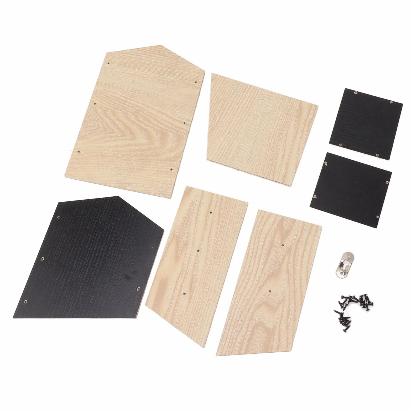 Maison pour Chauve-souris en Bois Double Chambre Imperméable Coupe-vent Extérieur