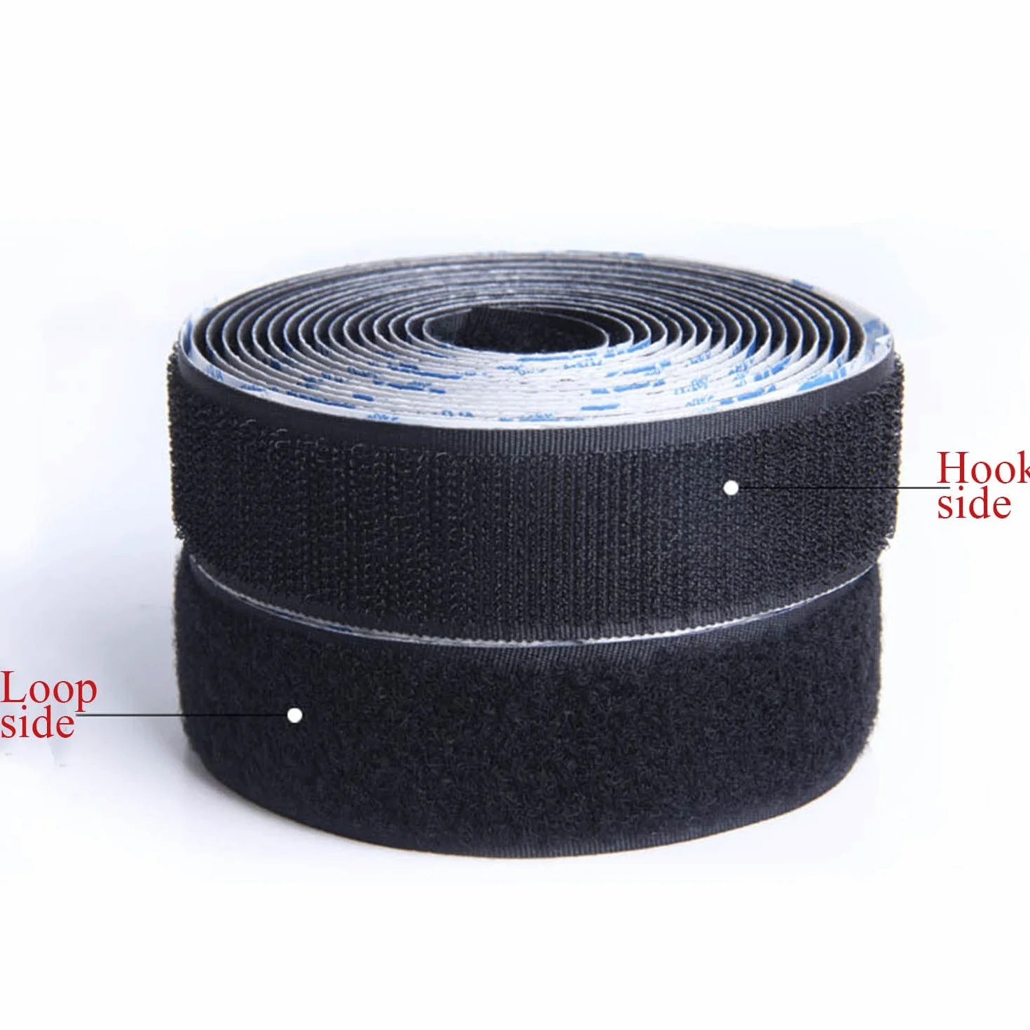 Ruban Autocollant Auto-Adhésif à Crochets et Boucles 3M 9448A 2CM x 3M 2 Rouleaux