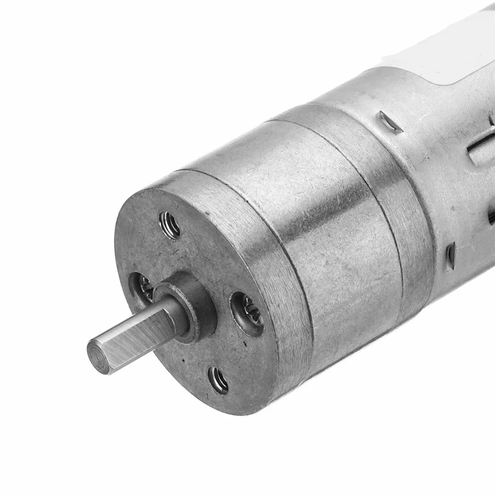 DollaTek 25GA370 DC 6V 130rpm motoréducteur avec support de montage