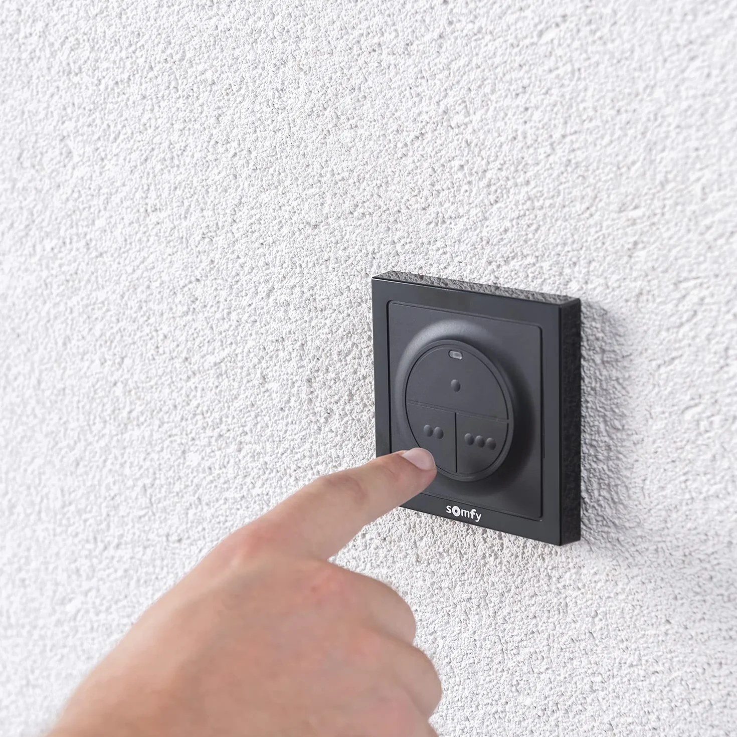 Somfy Commande murale radio RTS 3 motorisations sans fil étanche