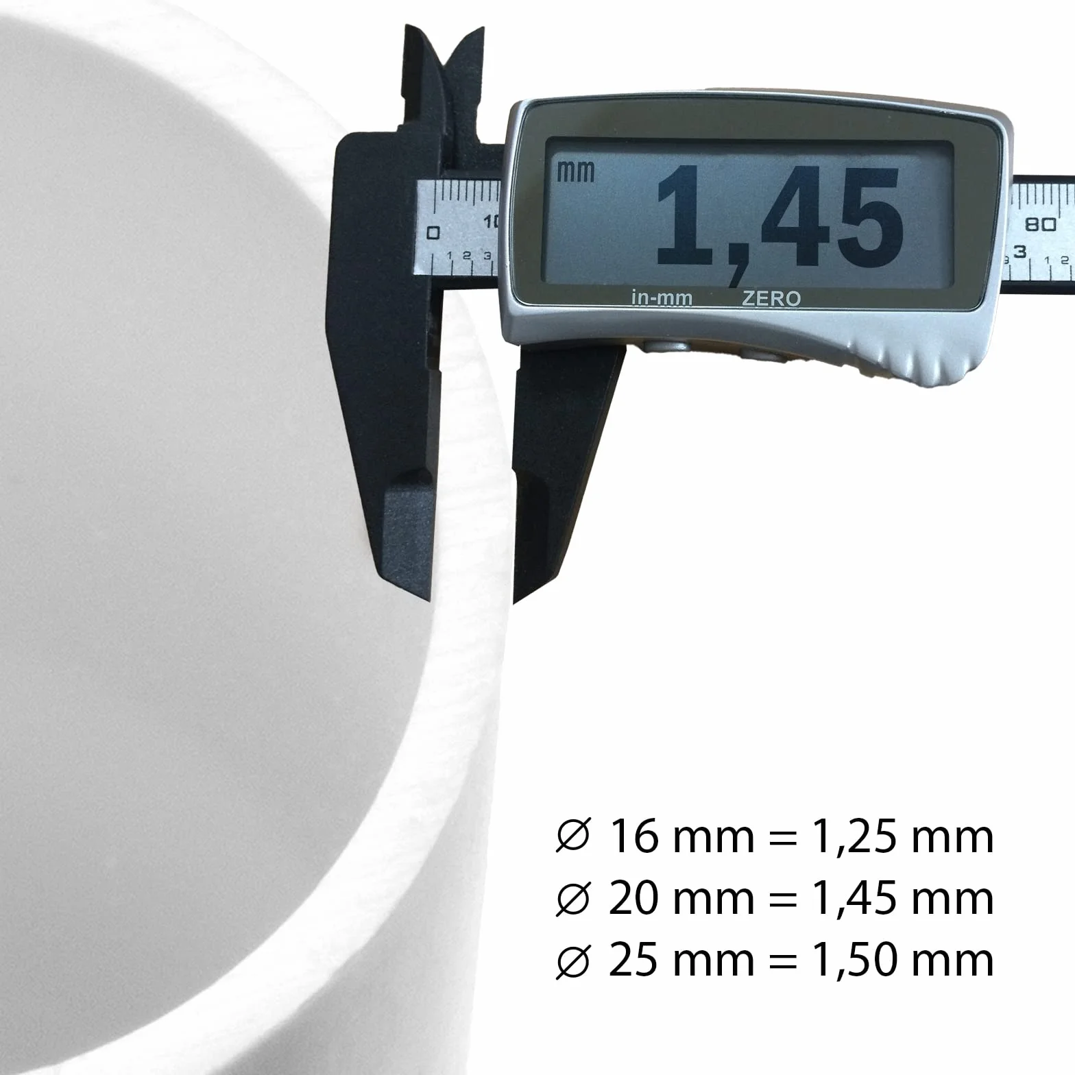MIDORI Tube électrique M20 24 m PVC manchonné 20 mm blanc