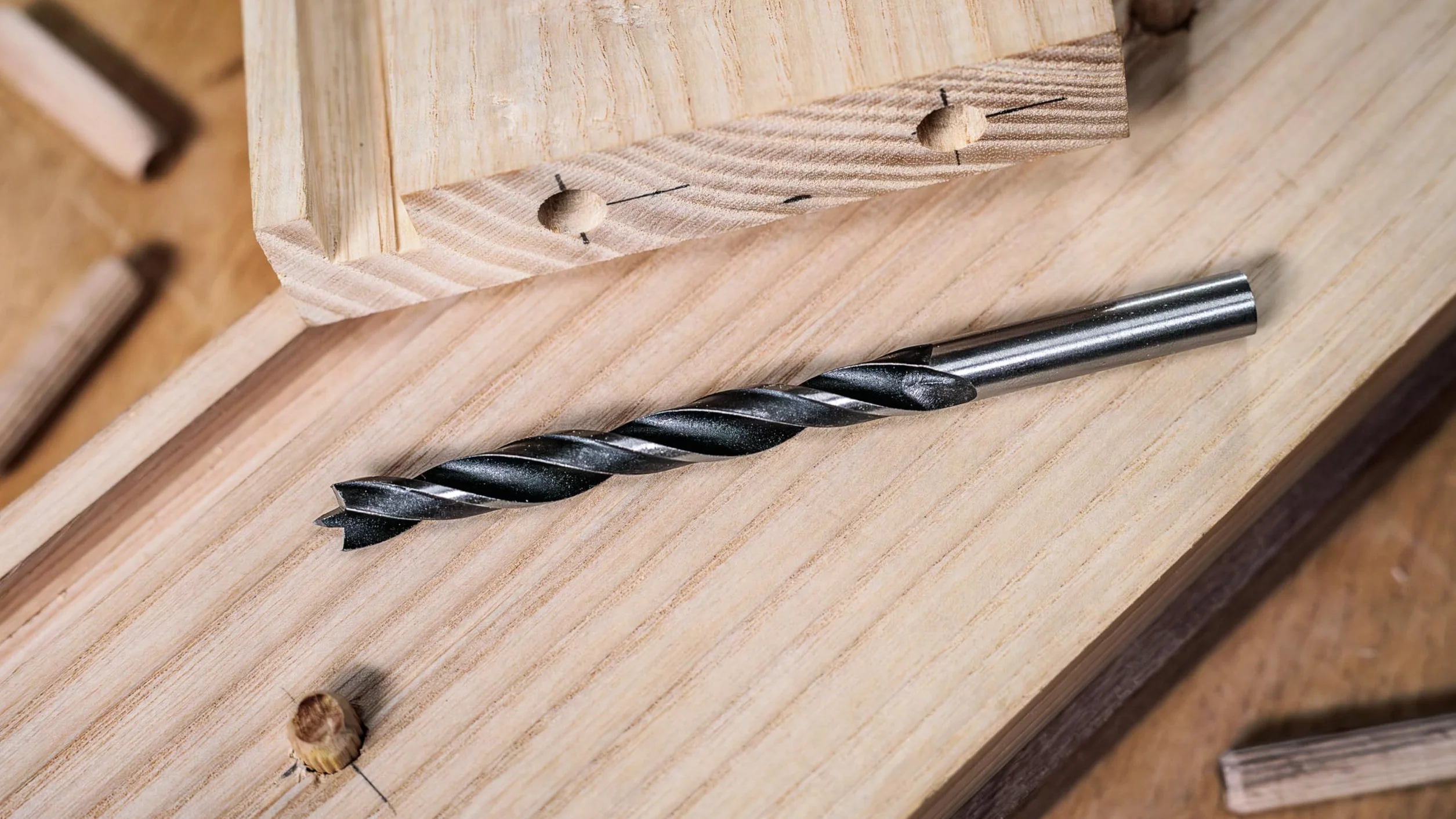 Bosch Coffret de forets hélicoïdaux PRO Wood 7 pièces Ø 3-10 mm pour bois résineux et dur