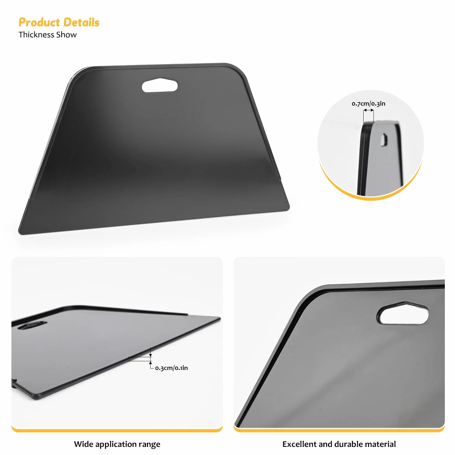 Kit de Pose Papier Peint avec Raclette Film, Scalpel et Lames, EHDIS