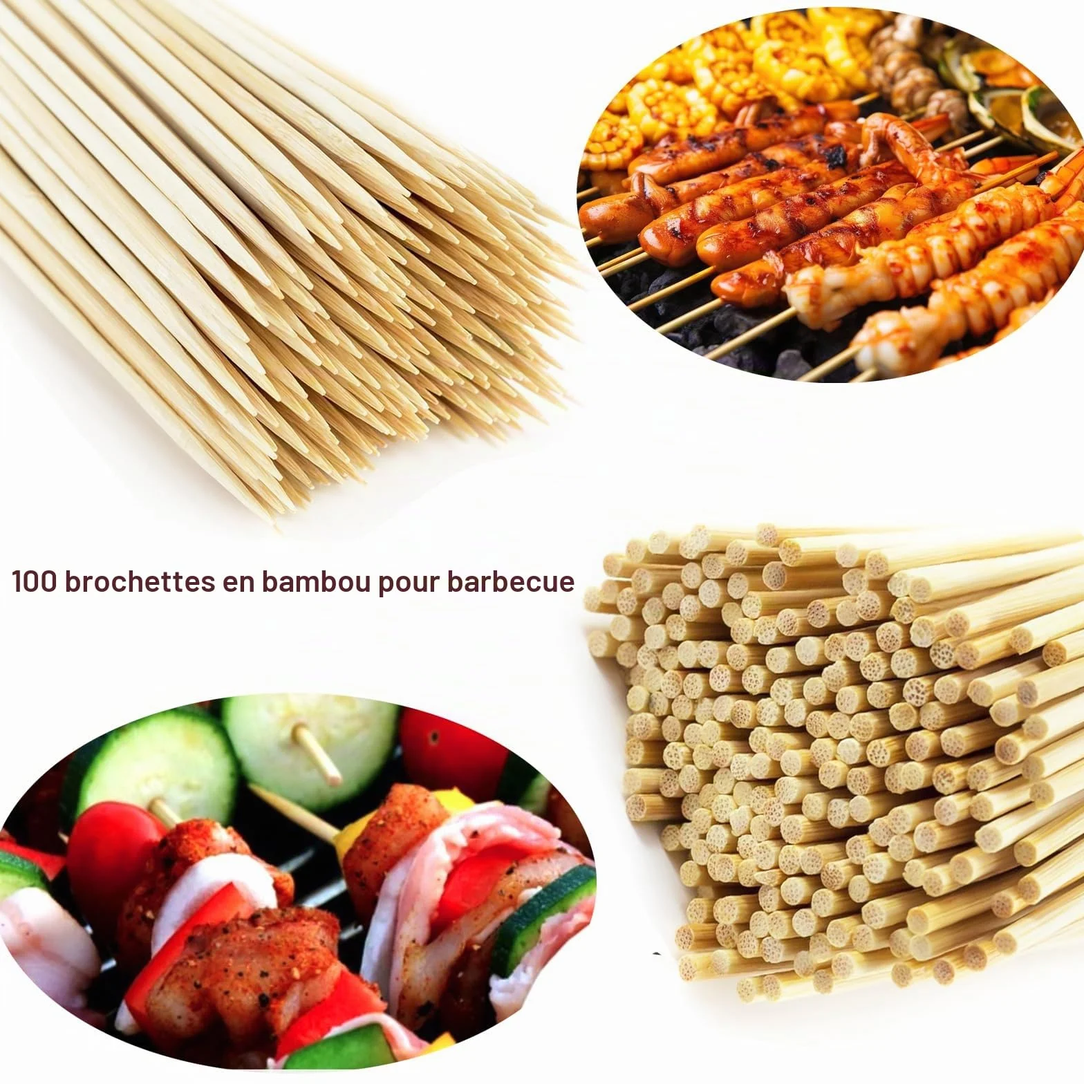 Kit Accessoires Barbecue INOX 21PC Ustensiles Barbecue Professionnels