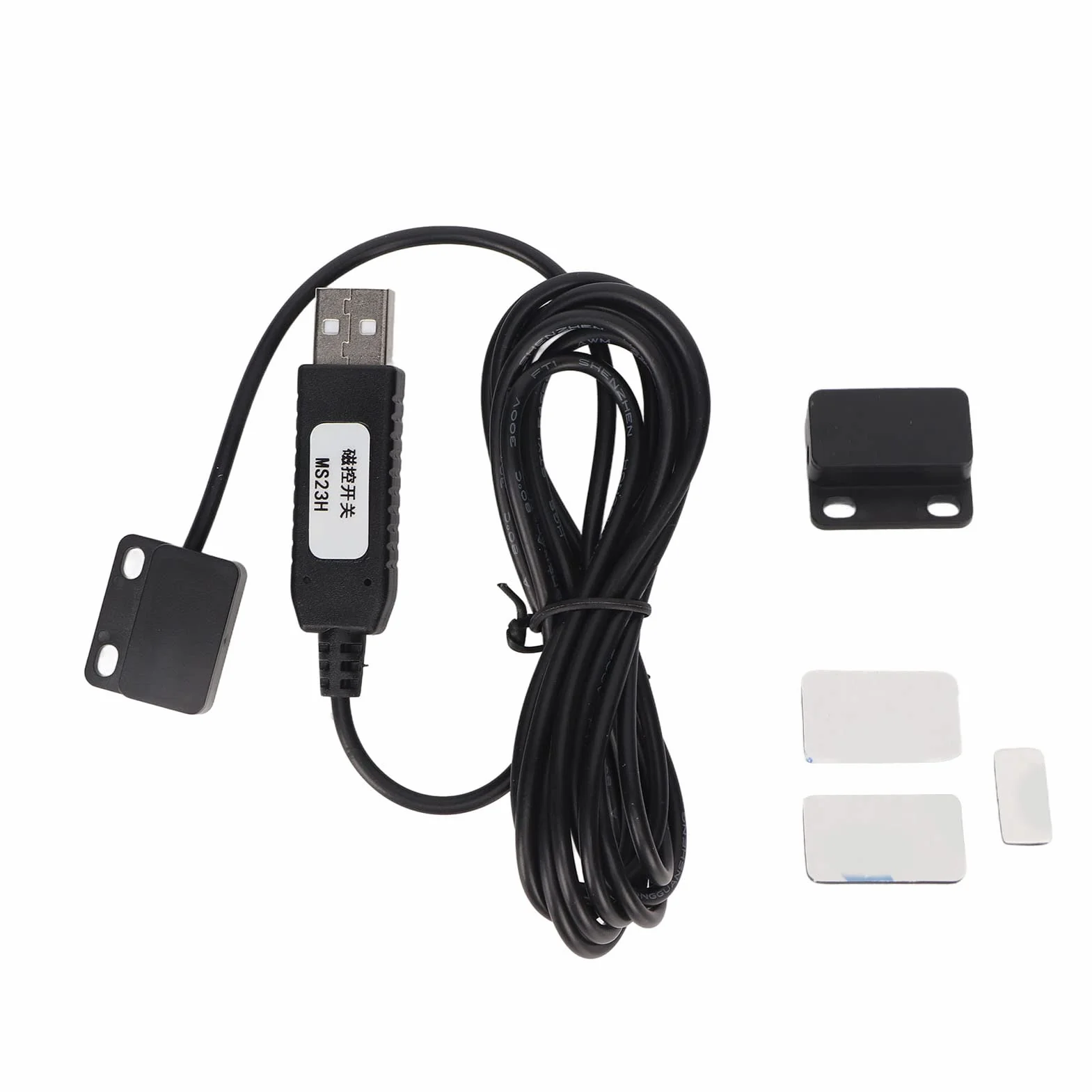 Jectse Commutateur à Capteur Magnétique USB, Câble de Clavier ABS Personnalisable pour OS X, Distance de Déclenchement 0-15 mm