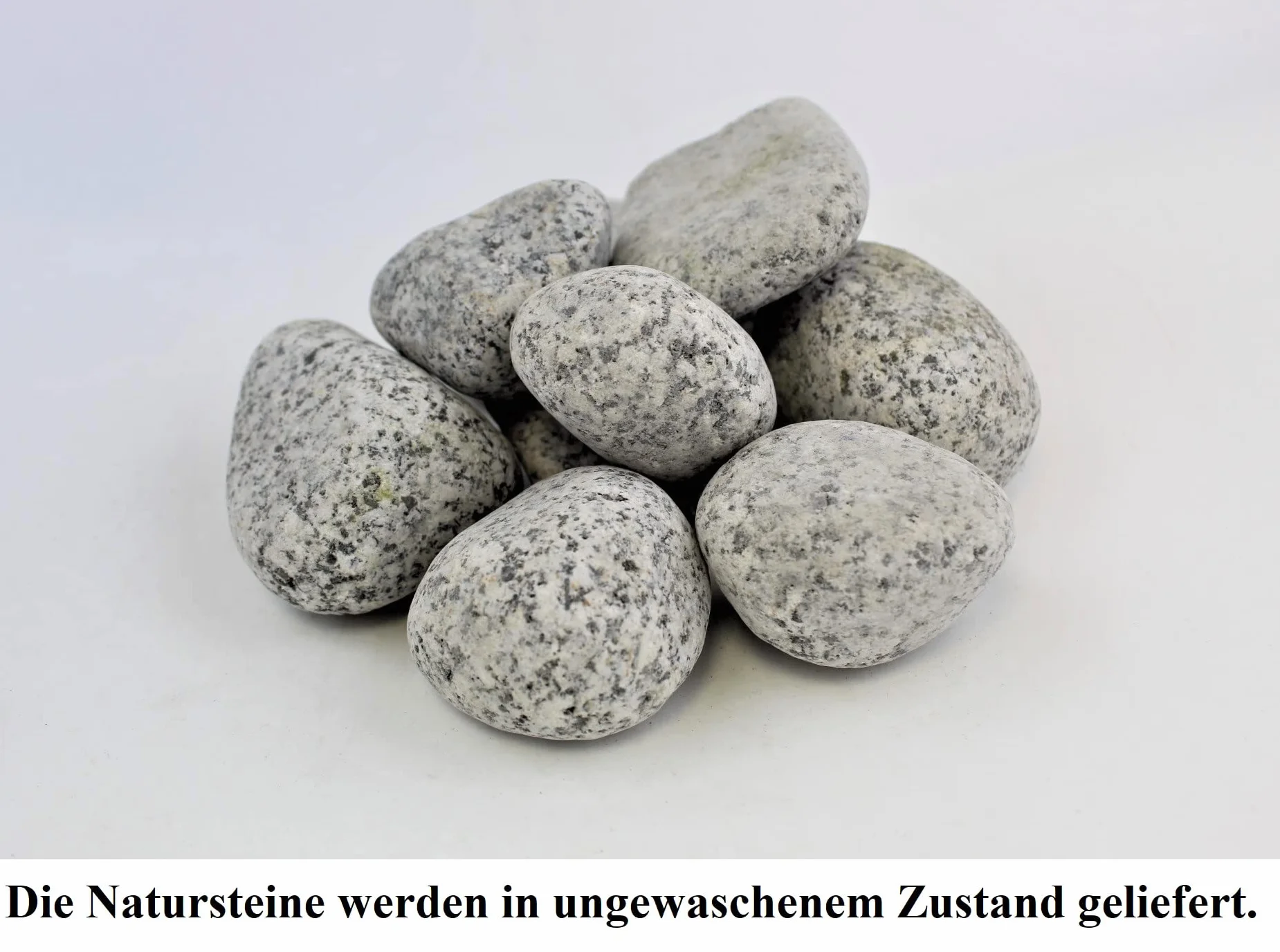 Gartenwelt Riegelsberger galets glacier Royal 25 kg Grain 40-60 mm Gravier de marbre granit