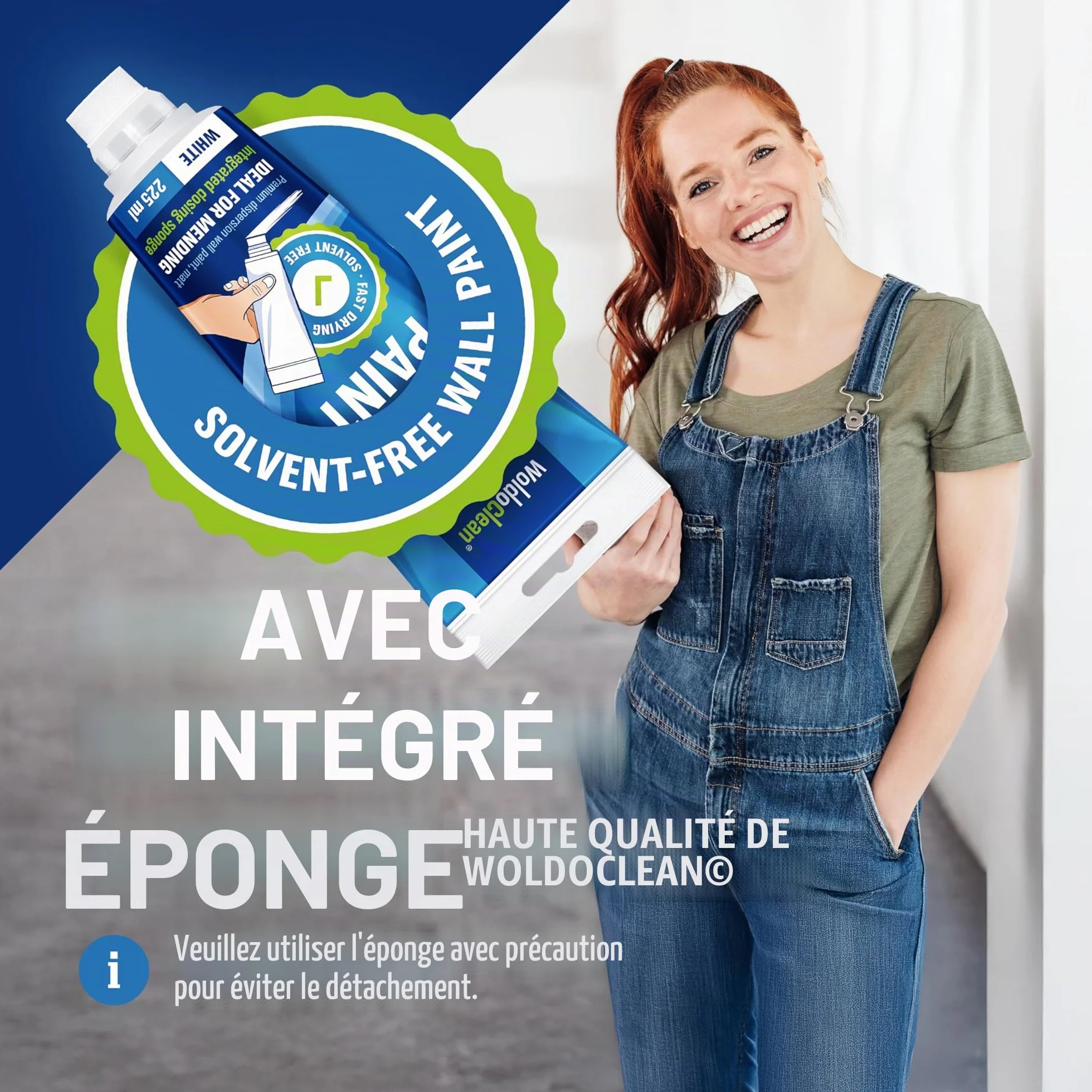 Peinture de retouche pour intérieur 225ml