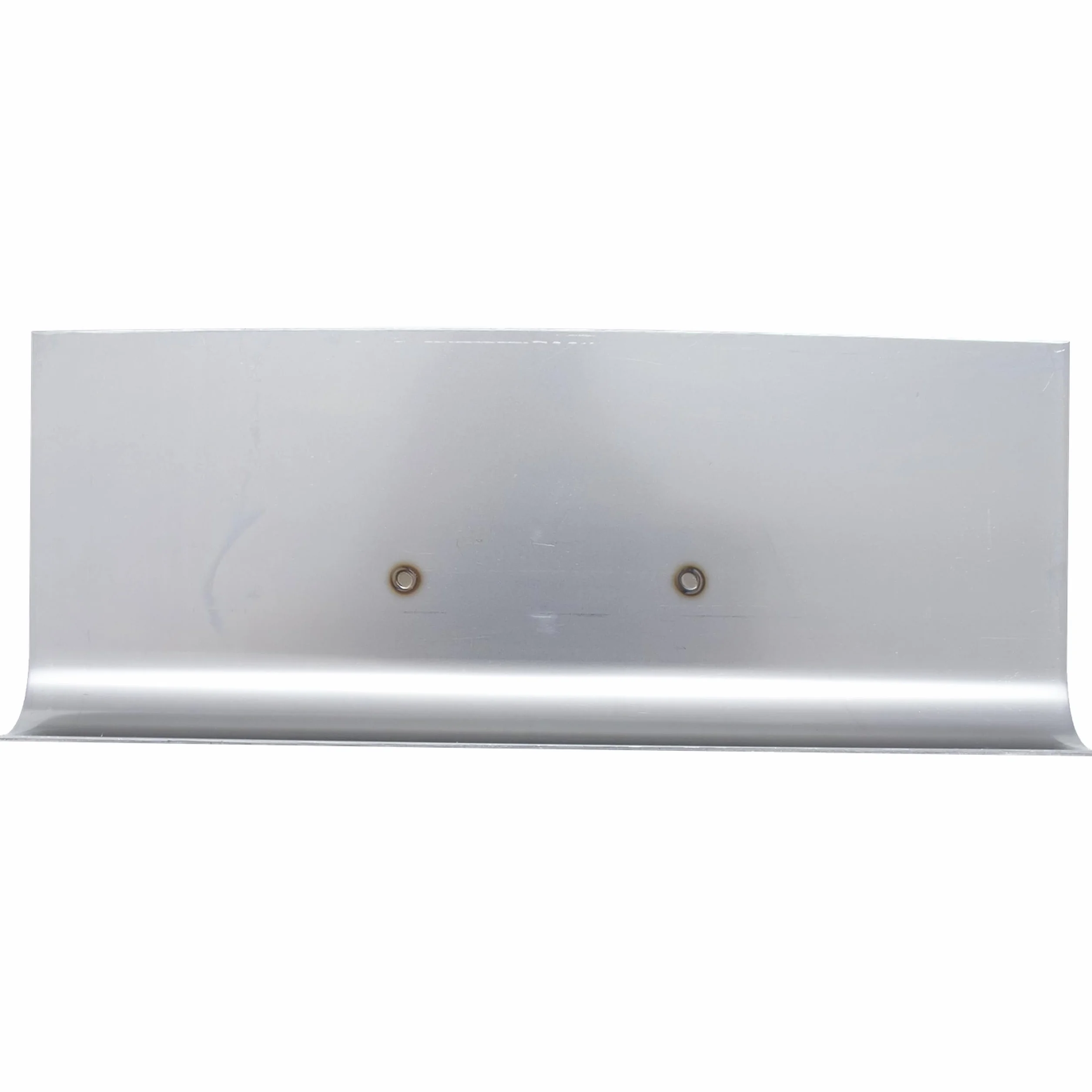 Truelle de bordure Marshalltown en acier inoxydable avec manche Durasoft, pour arrondir le béton, rayon : 19 mm, lèvre 25 mm, taille de la truelle : 254x102 mm