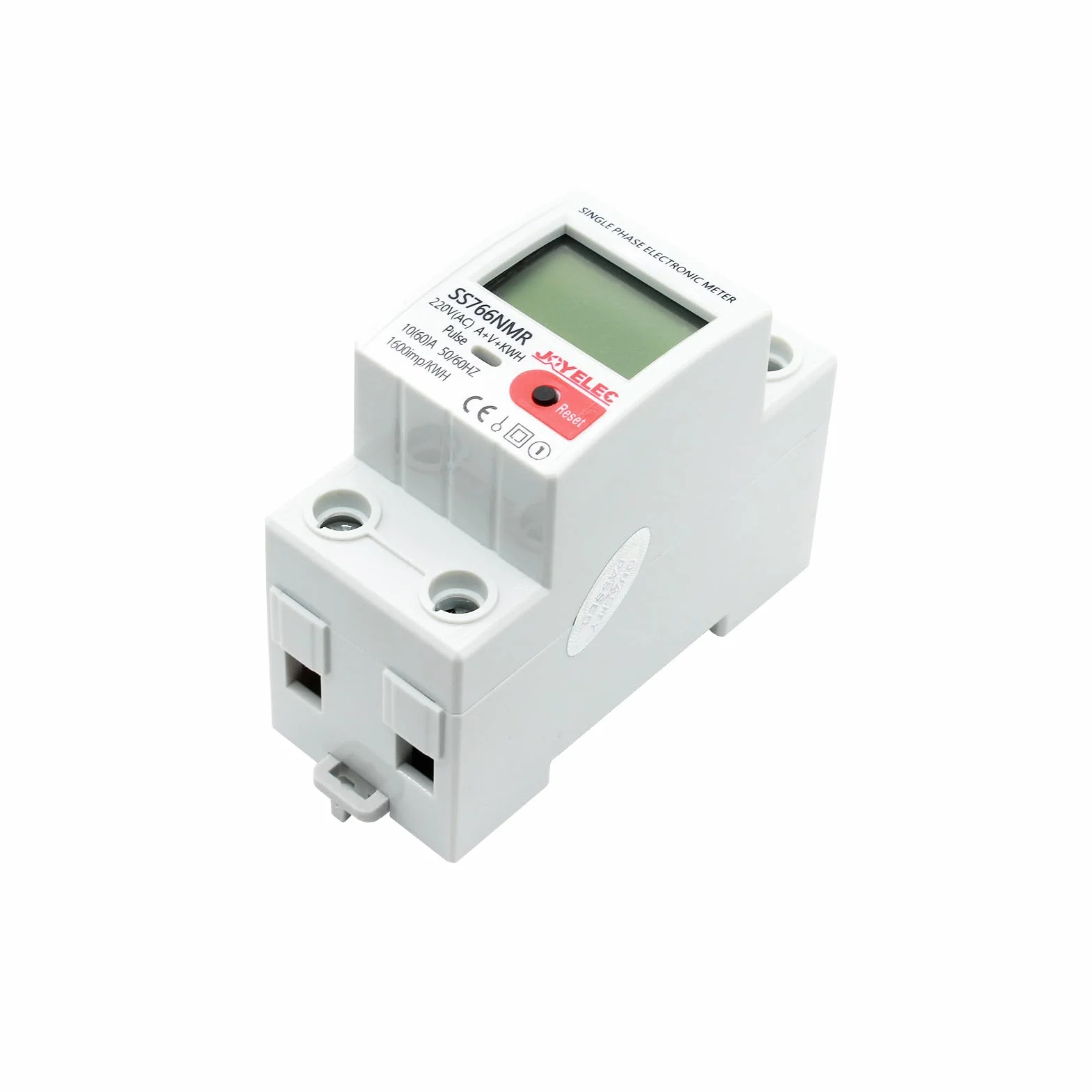 Compteur Électrique Monophasé 10(60) A 230V Écran LCD Consommation Énergie