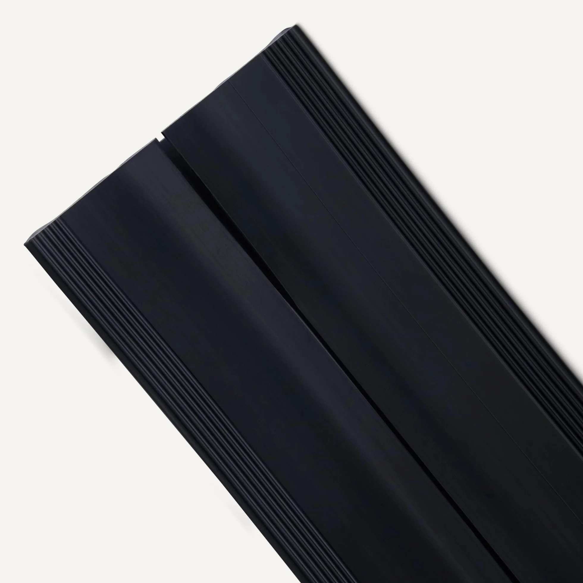 Amazon Basics Housse de cordon de sol, 1,82 m, 6,6 cm, noir