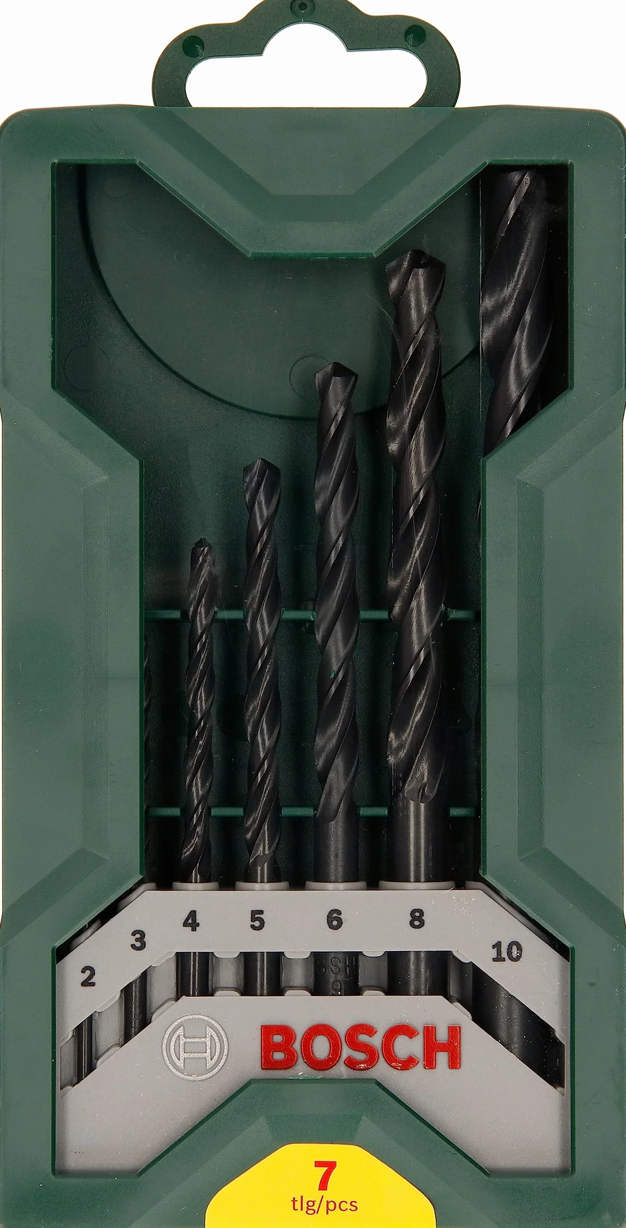 Bosch Set de 7 forets à métaux mini-X-Line 2-10 mm