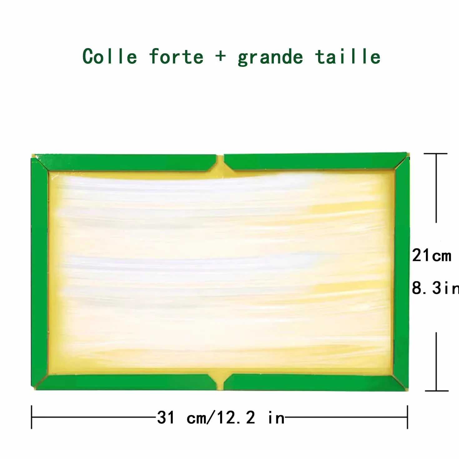 Piege a Souris, 6 Plaques Collantes Souris, Pièges à Rats, Plaques de glu Anti Rat, Attrape Professionnel 8"x12"