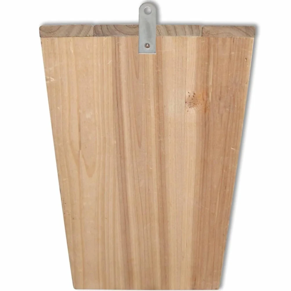 Nichoirs pour chauve-souris Lot de 2 22 x 12 x 34 cm