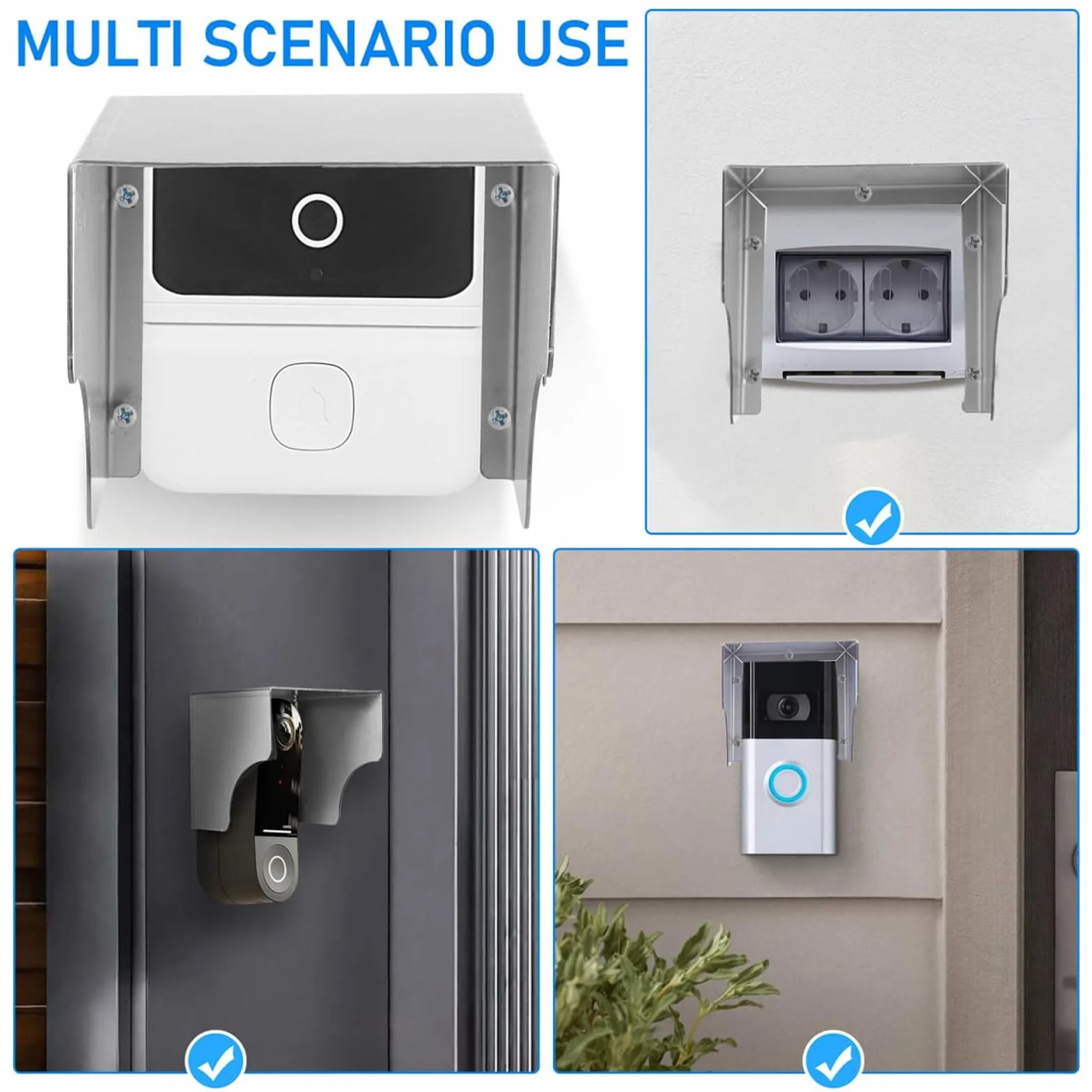 Capot Protecteur pour Borne de Recharge, Couvercle Protection pour Chargeur Véhicule Électrique, Wallboxes Protection Contre les Intempéries