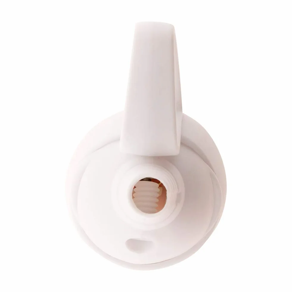 Zenitech Fiche mâle anneau 16A 2P+T blanc