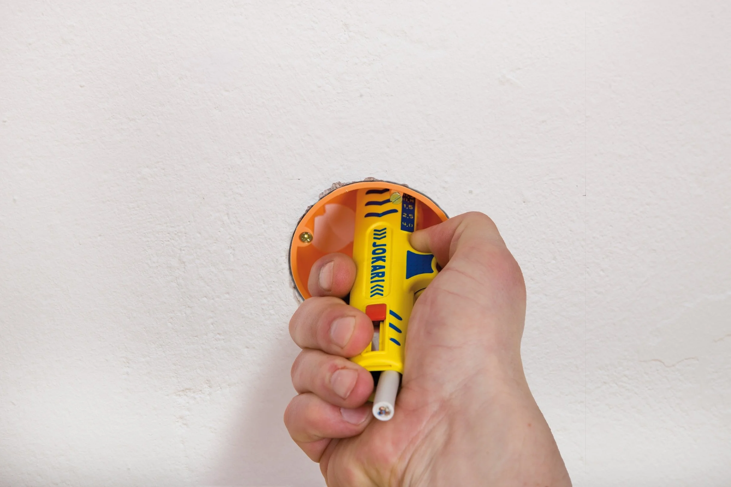 Jokari Secura Super Stripper N° 15 Outil de dénudage pour câbles Ø 8-13 mm
