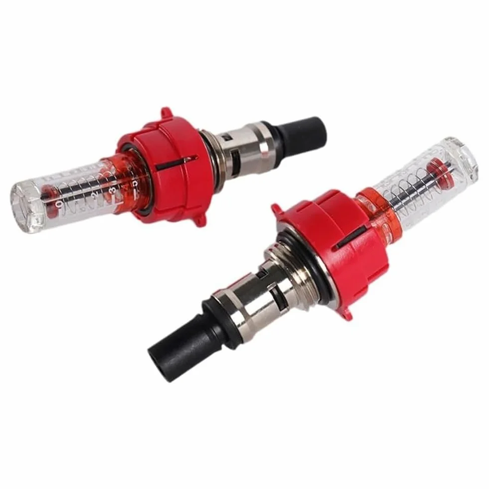6 Pcs Débitmètre de Collecteur de Chauffage par le Sol, Régulateur de Surveillance de Débit Visuel pour Systèmes de Chauffage par le Sol (1/2)