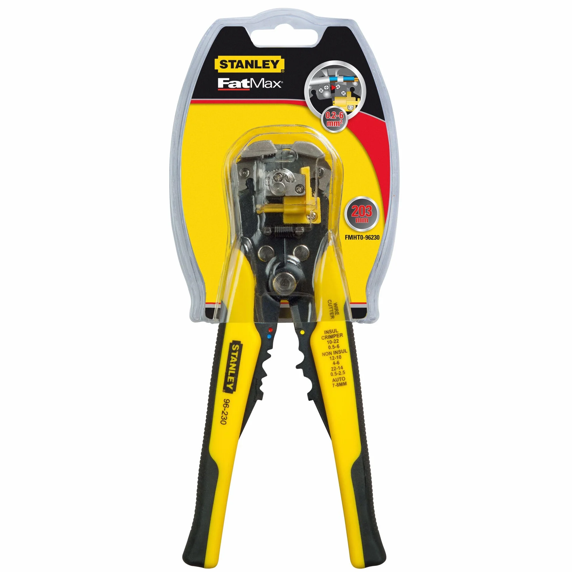 STANLEY FATMAX Pince À Dénuder Automatique 20,3 cm 0,2-6mm²