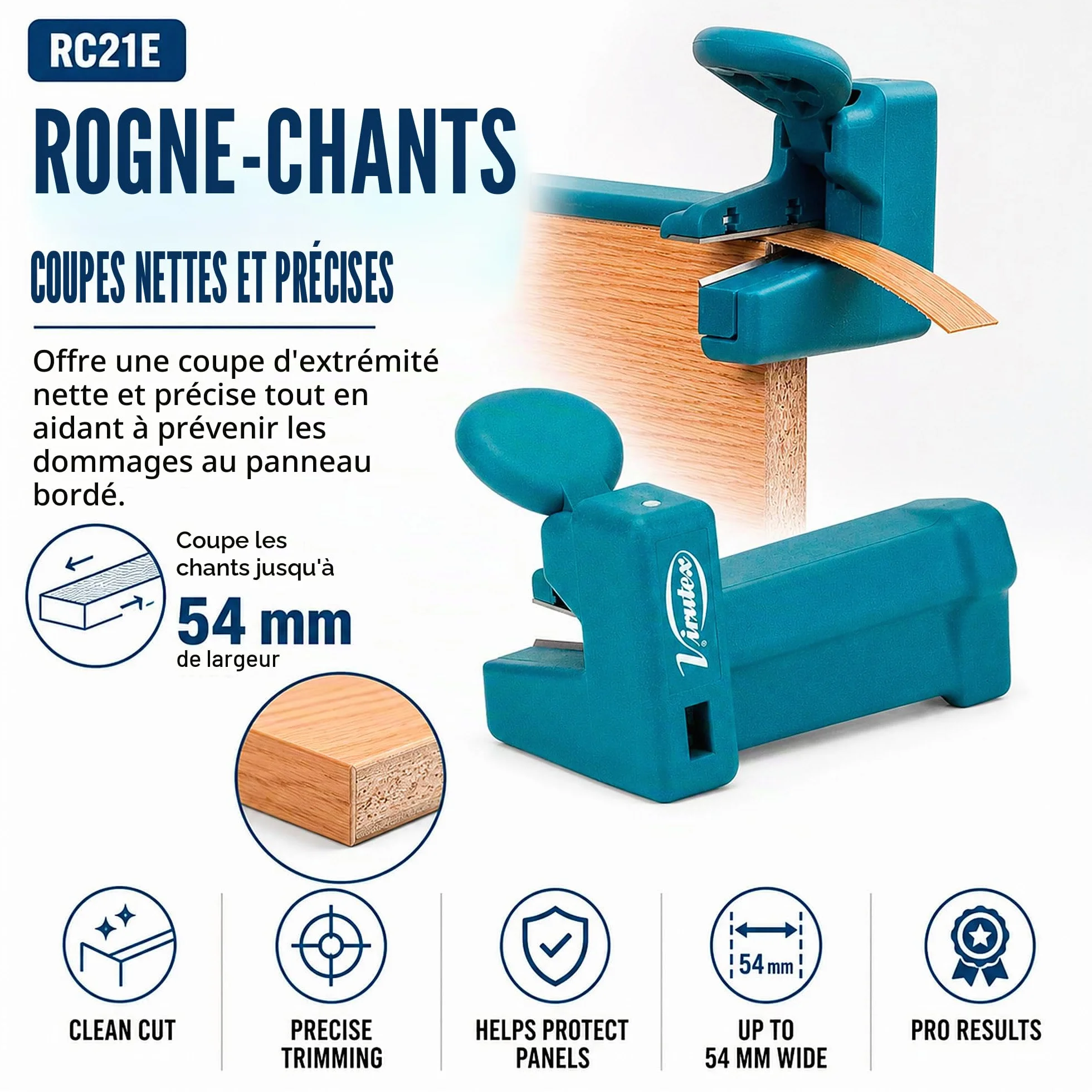 Virutex Set AU93 RC21E Profileur Vert