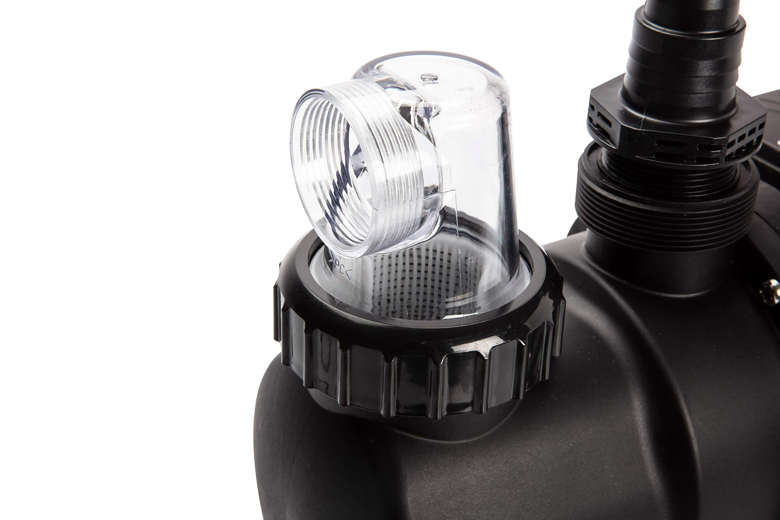 Steinbach 040922 SPS 100-1 Pompe de Filtration Auto-amorçante sans minuteur, Noir