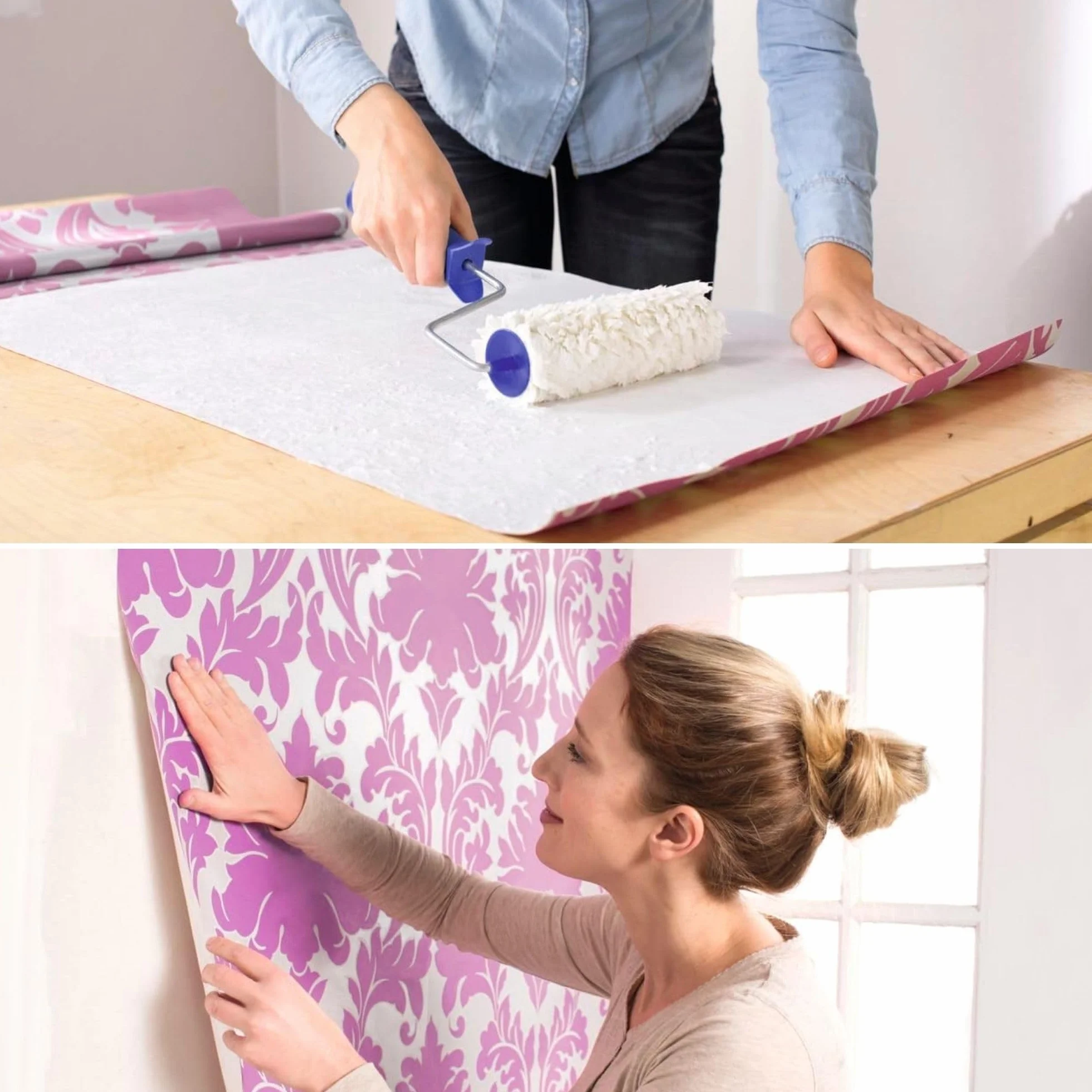 UHU Fix And Fertig Colle Papier Peint Prête À L Emploi 15m2 Pot 2,5 Kg
