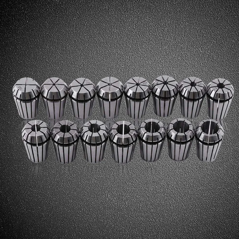 ER20 Collets Acier Inoxydable 1-13 mm 20 mm pour CNC Tour Fraiseuse