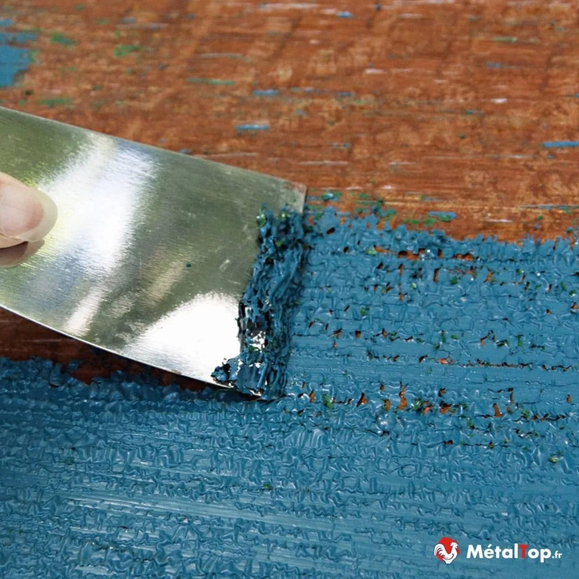 Metaltop Decapant Gel 1 L Enlève peinture vernis colle cire