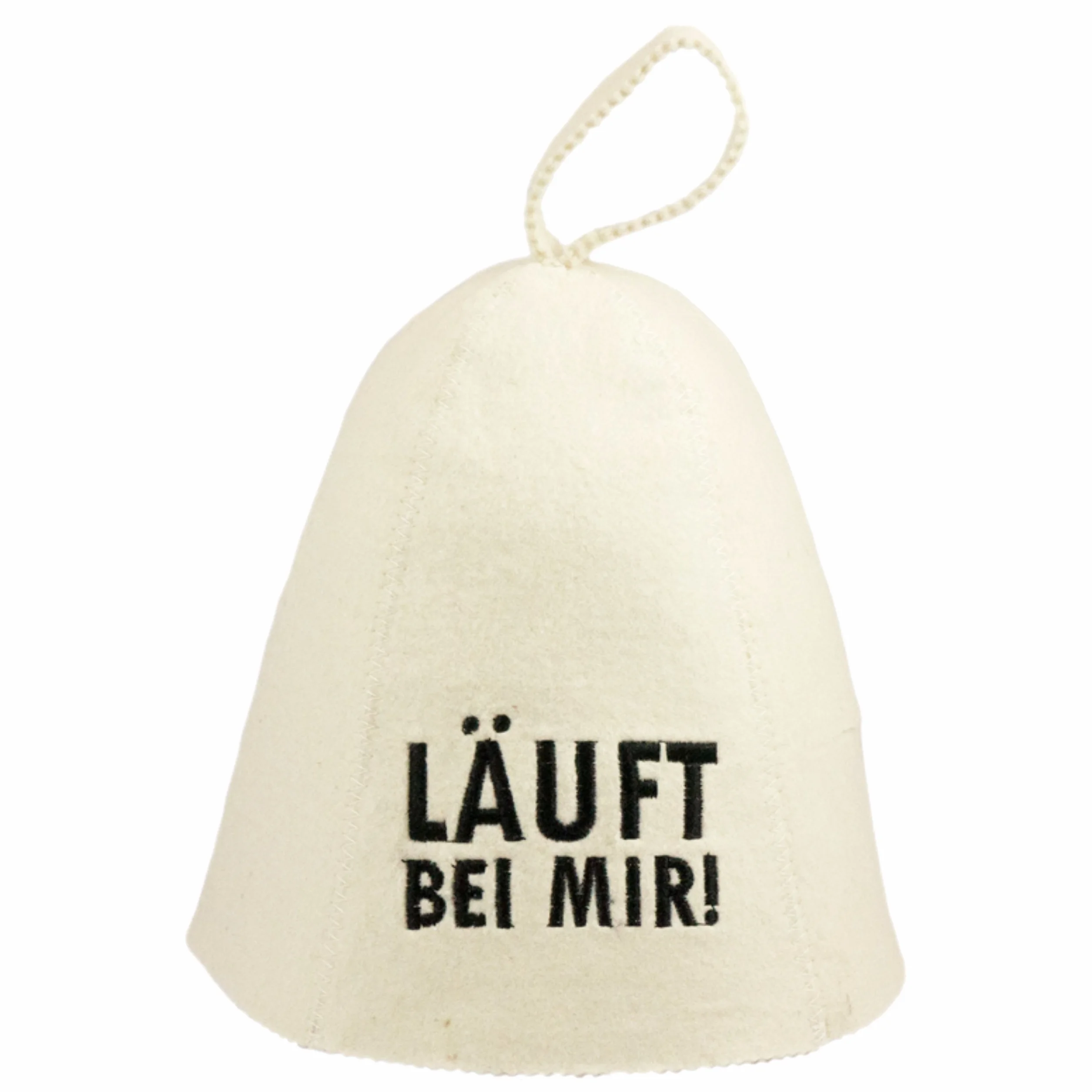 Chapeau de sauna diyer 100% coton - Bonnet de sauna avec motif inscription "Fonctionne avec moi"