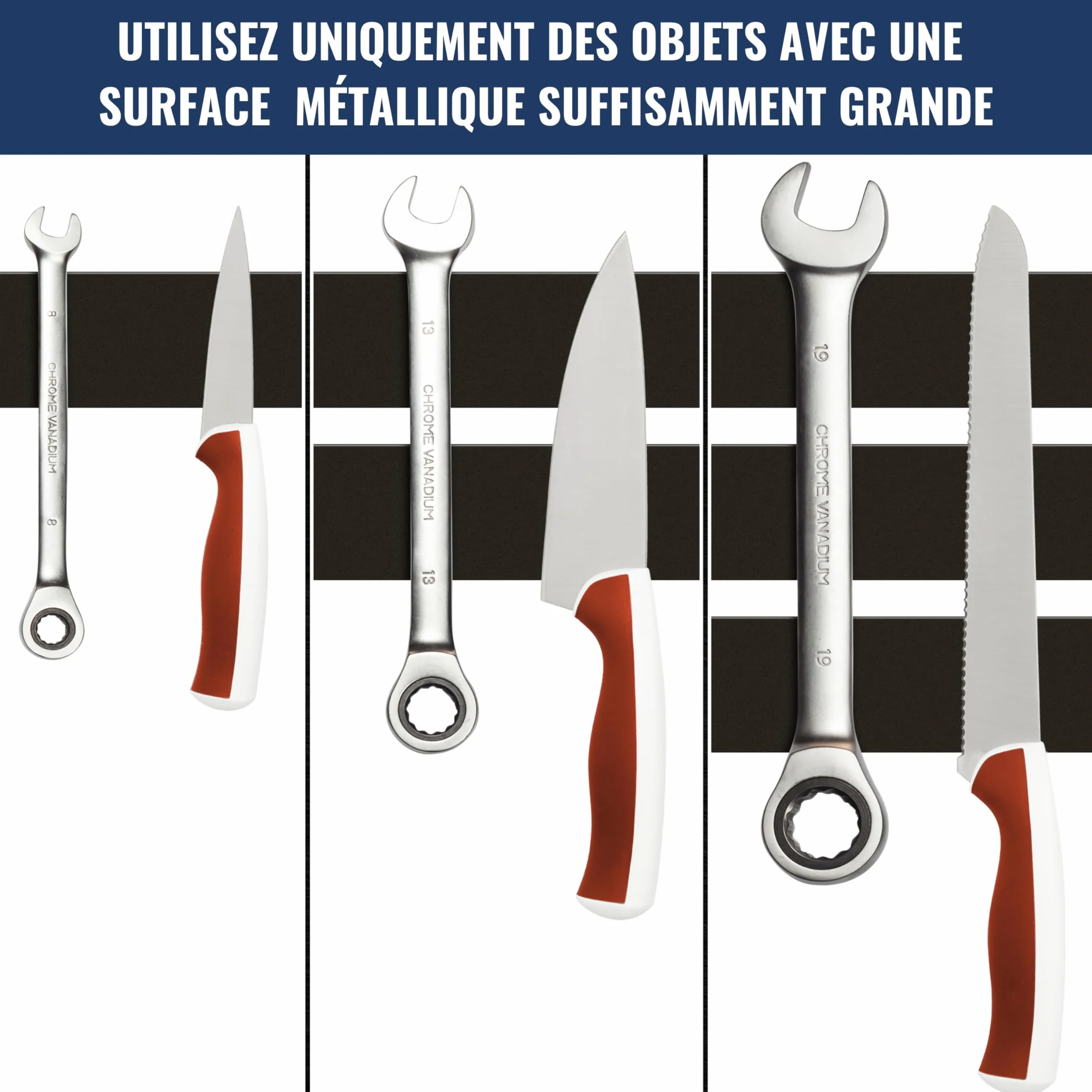 REORDA® Bande Magnétique Puissante Autocollant avec Adhésif Puissant Force Magnétique Optimisée
